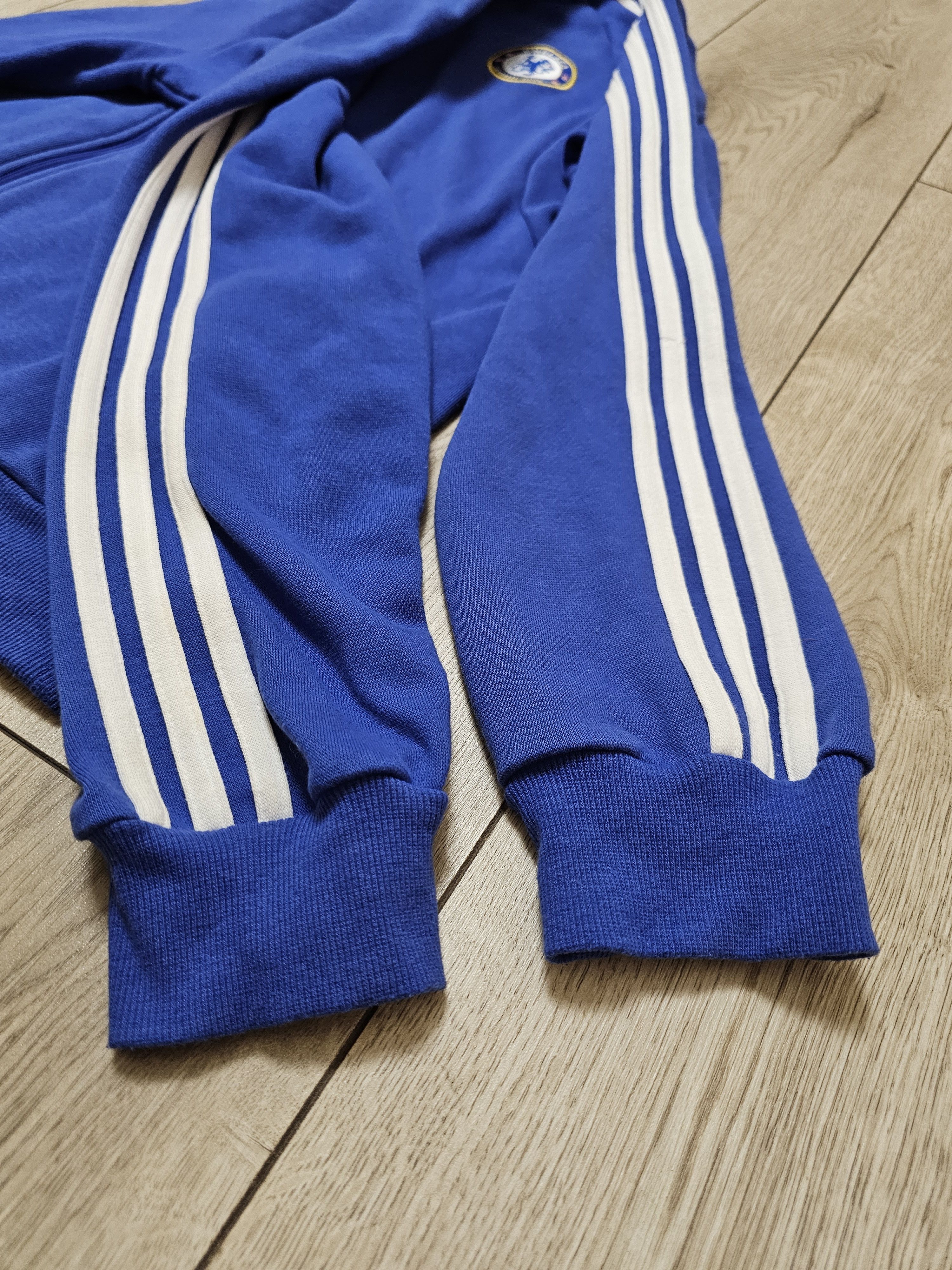 Adidas CHELSEA 2008 TRAINING JACKET FOOTBALL JACKET COTTON SOCCER Size US M / EU 48-50 / 2 - 7 Thumbnail