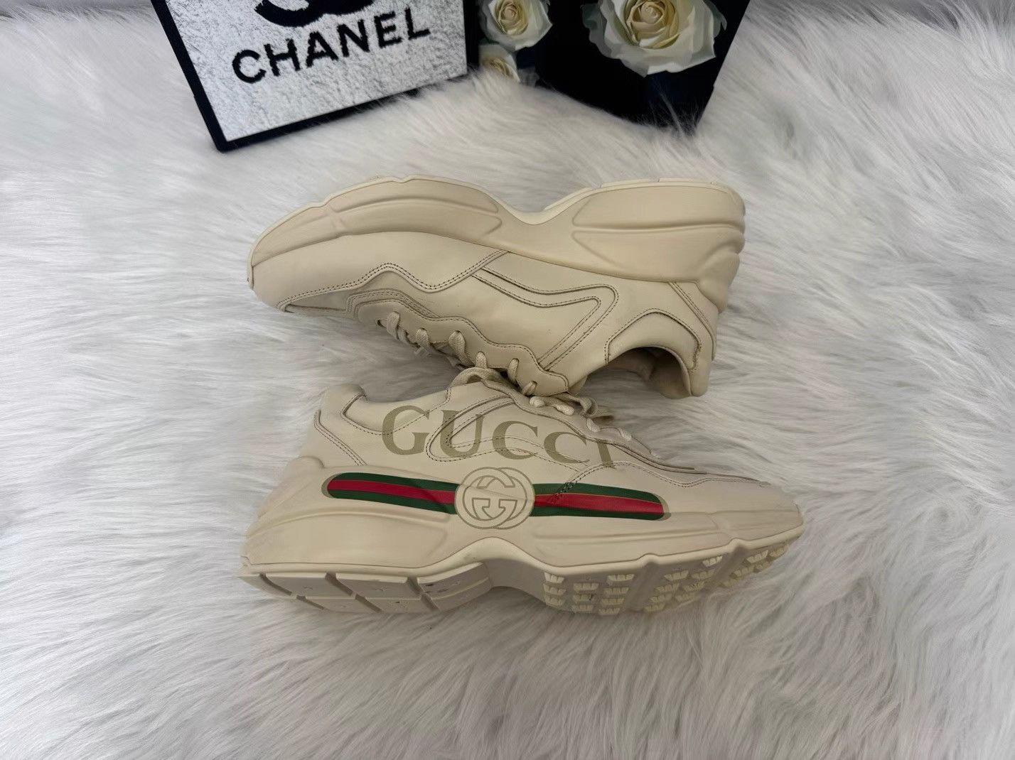 Gucci Gucci Rhyton Belt Dad Sneakers K36 Size US 7.5 / EU 40-41 - 7 Thumbnail