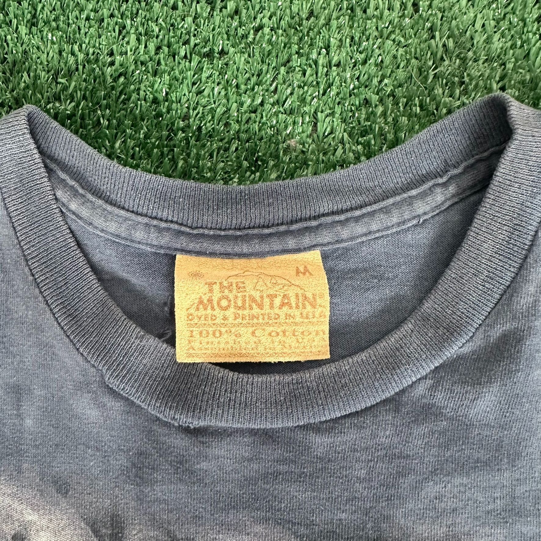 The Mountain Vintage 90s The Mountain Wolf T-Shirt Nature Animals Western Size US L / EU 52-54 / 3 - 4 Thumbnail