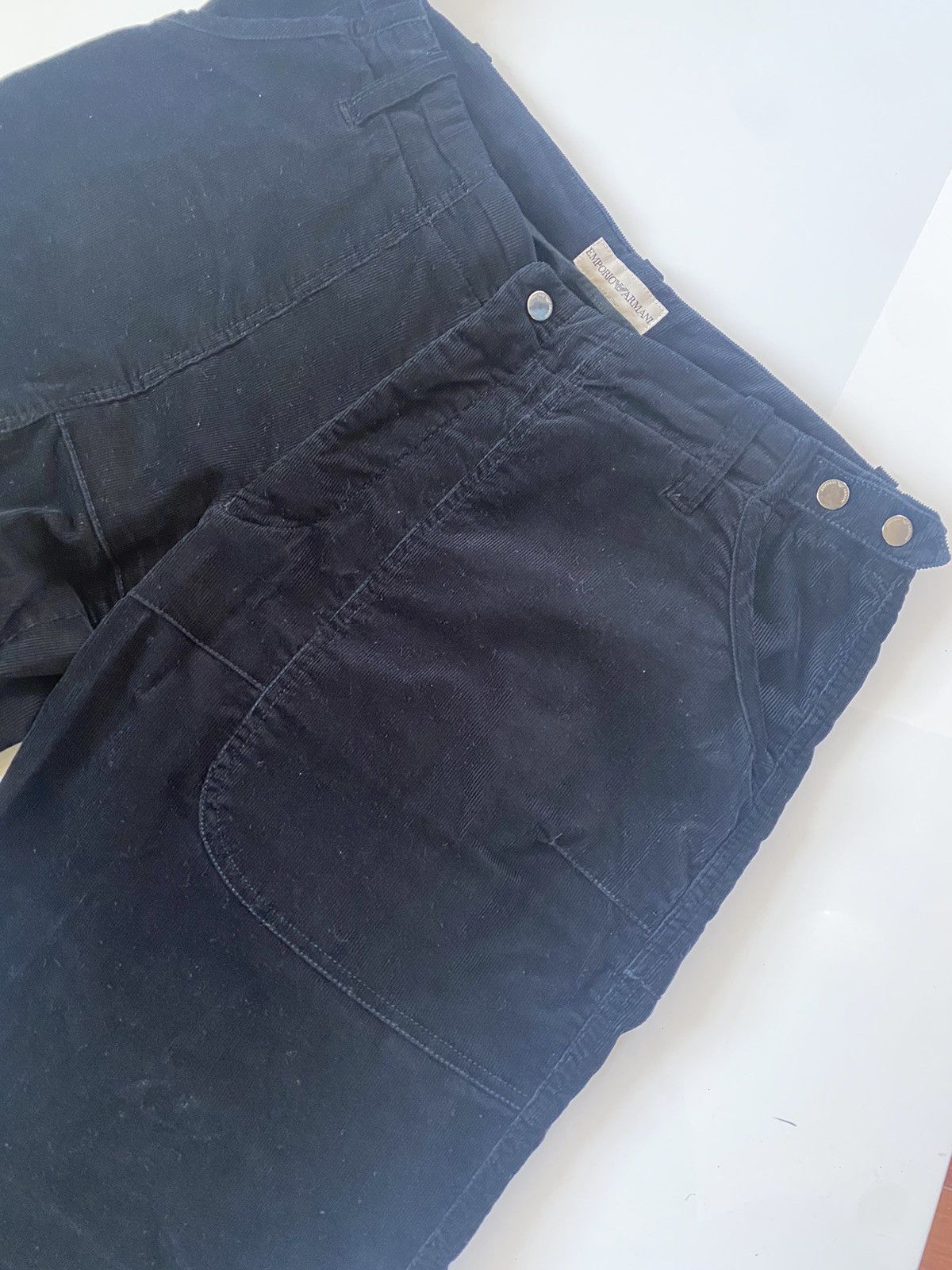 Armani Vintage Corduroy Double Knee Work Pants Size US 34 / EU 50 - 5 Thumbnail