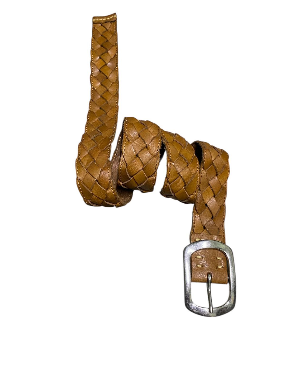 Japanese Brand Belt Leather WINS HOUSE Size 42 - 1 Thumbnail