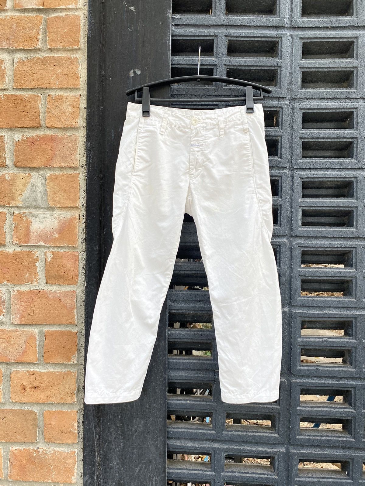 image of Marithe Francois Girbaud White Tactical Pants, Women's (Size 30)