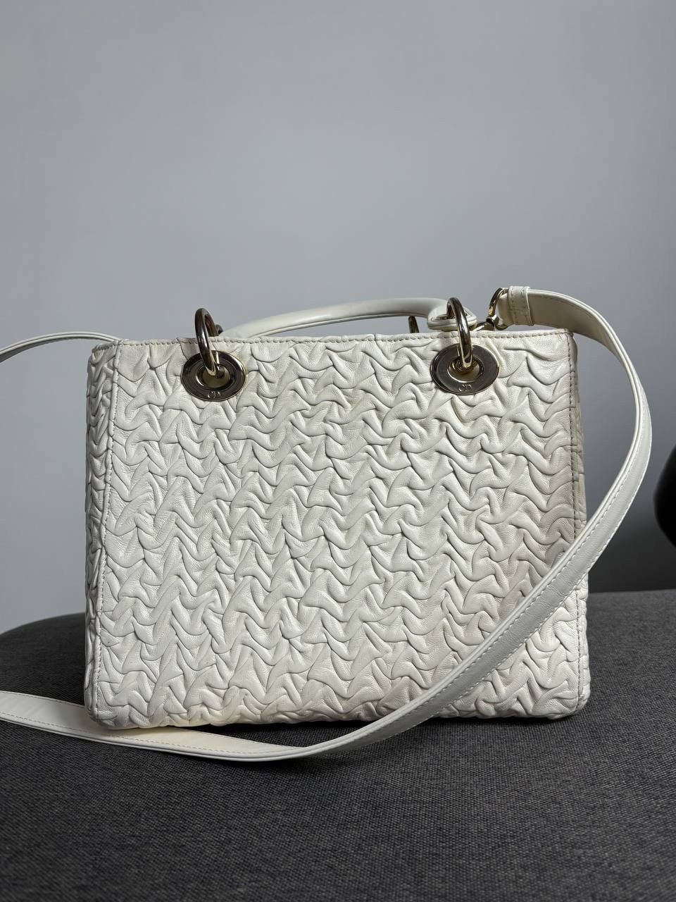 Dior Dior Lady Leather Bag Size ONE SIZE - 2 Thumbnail