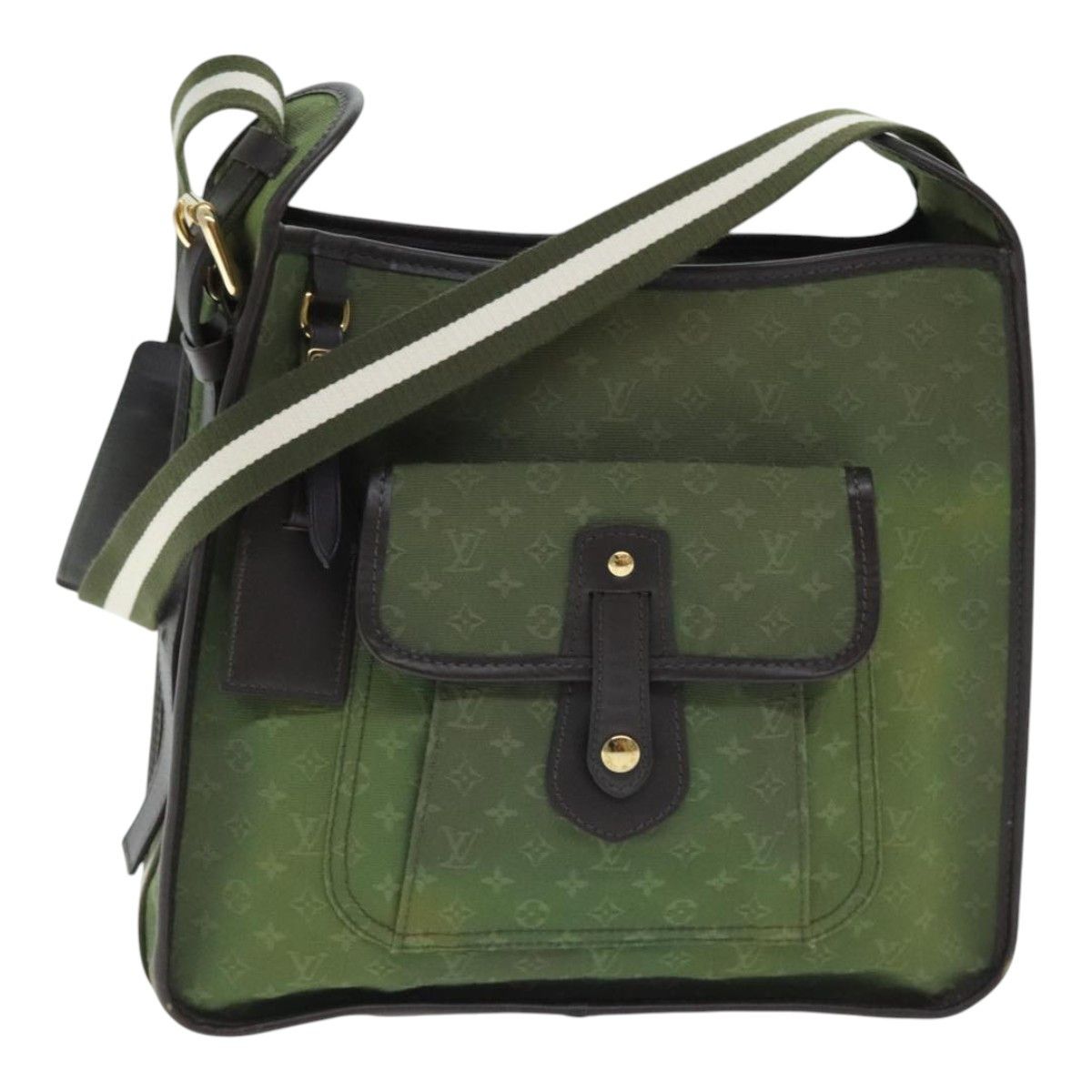 Louis Vuitton Mary Kate Green Canvas Shoulder Bag (Pre-Owned) Size ONE SIZE - 1 Thumbnail