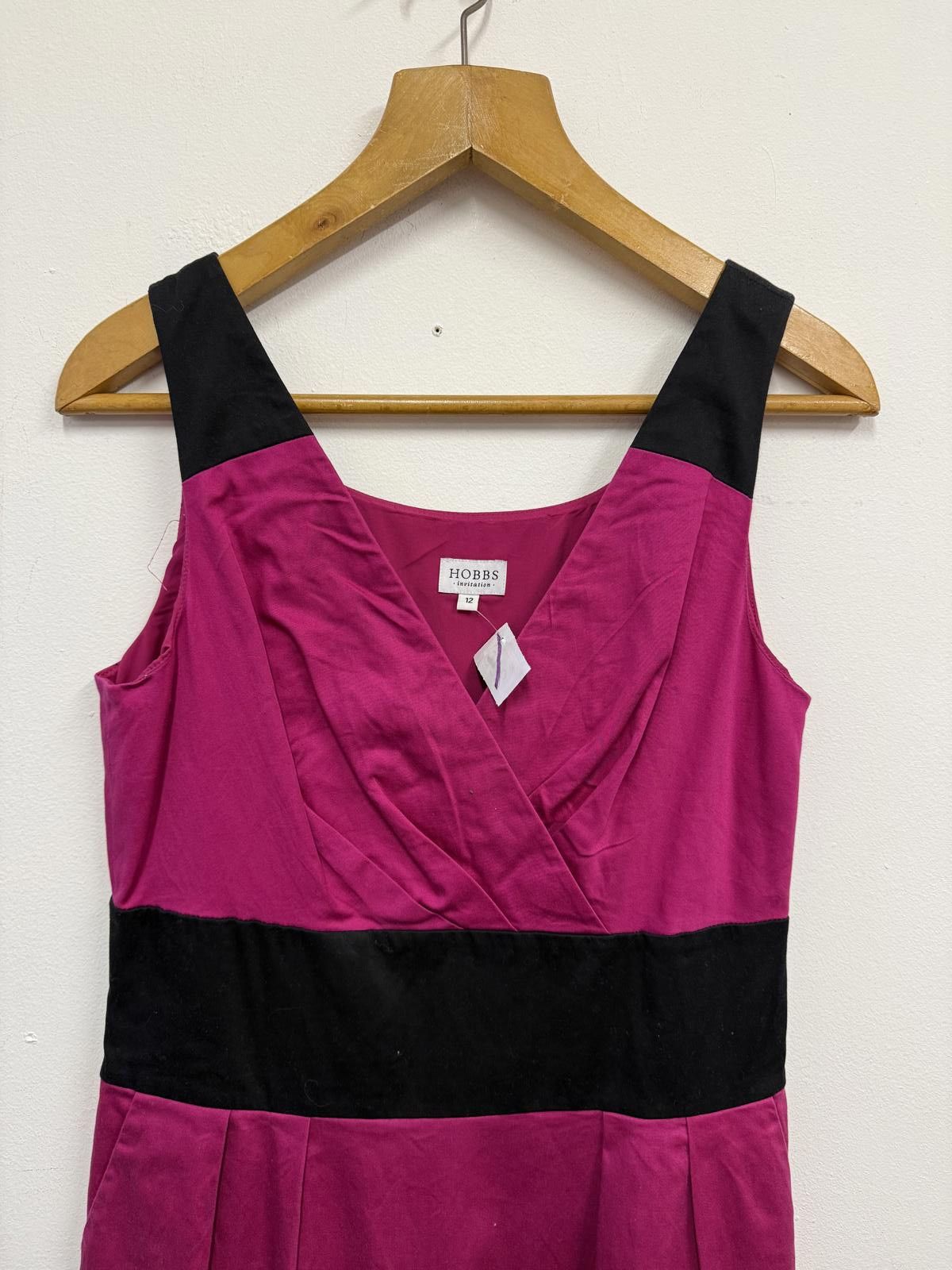 Other Hobbs Colour Block Sleeveless Dress Size M / US 6-8 / IT 42-44 - 3 Thumbnail
