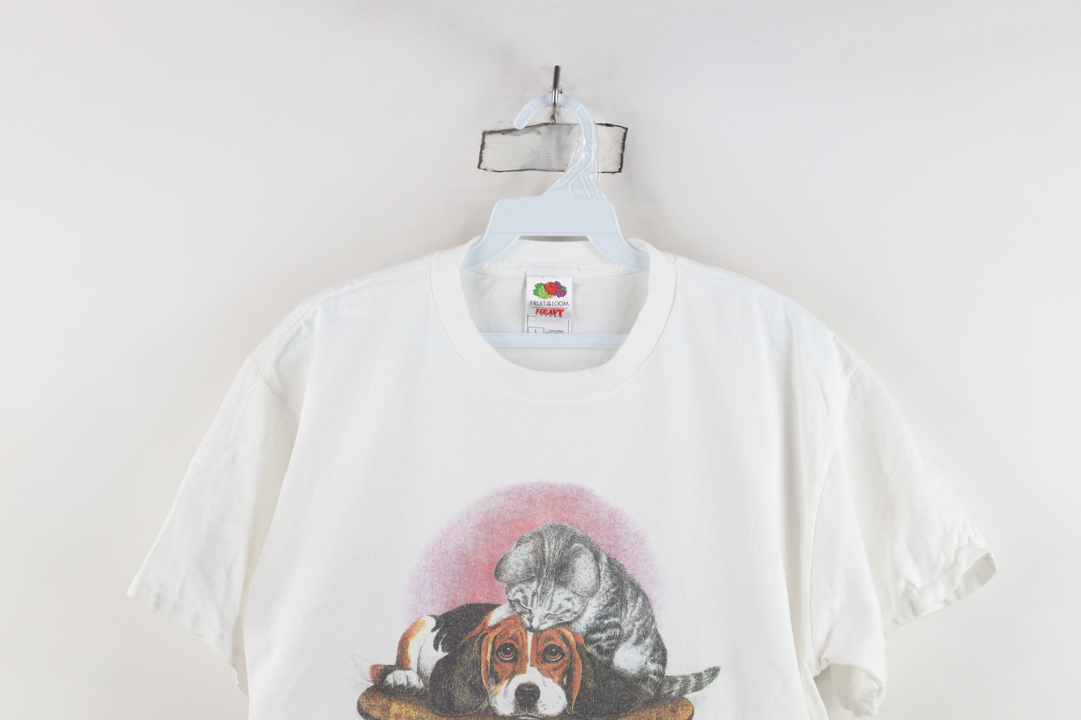 Vintage Vintage Y2K 2005 The Humane Society Dog Kitten Pet T-Shirt Size L / US 10 / IT 46 - 2 Thumbnail