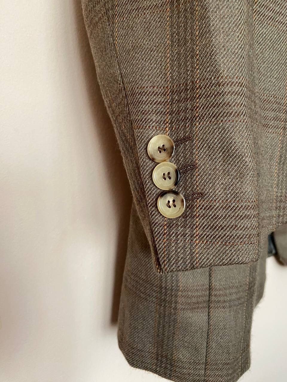 Pal Zileri 🧥 PAL ZILERI MADE FOR BERNIE'S PLAID BLAZER 100% WOOL Size 52R - 3 Thumbnail
