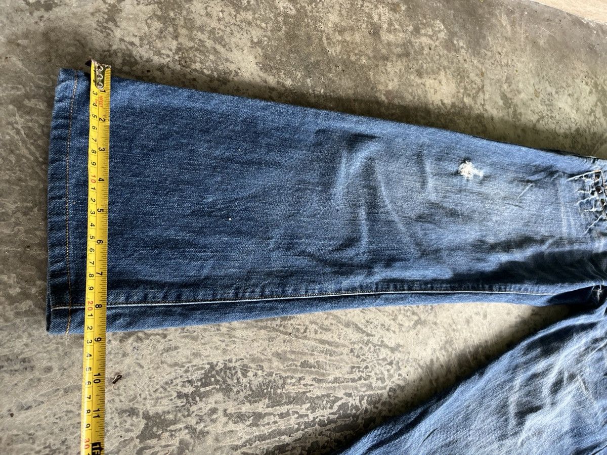 If Six Was Nine × Japanese Brand × Vintage Doublewaist Studded Pocket Nyalus Denim Size US 31 - 11 Thumbnail