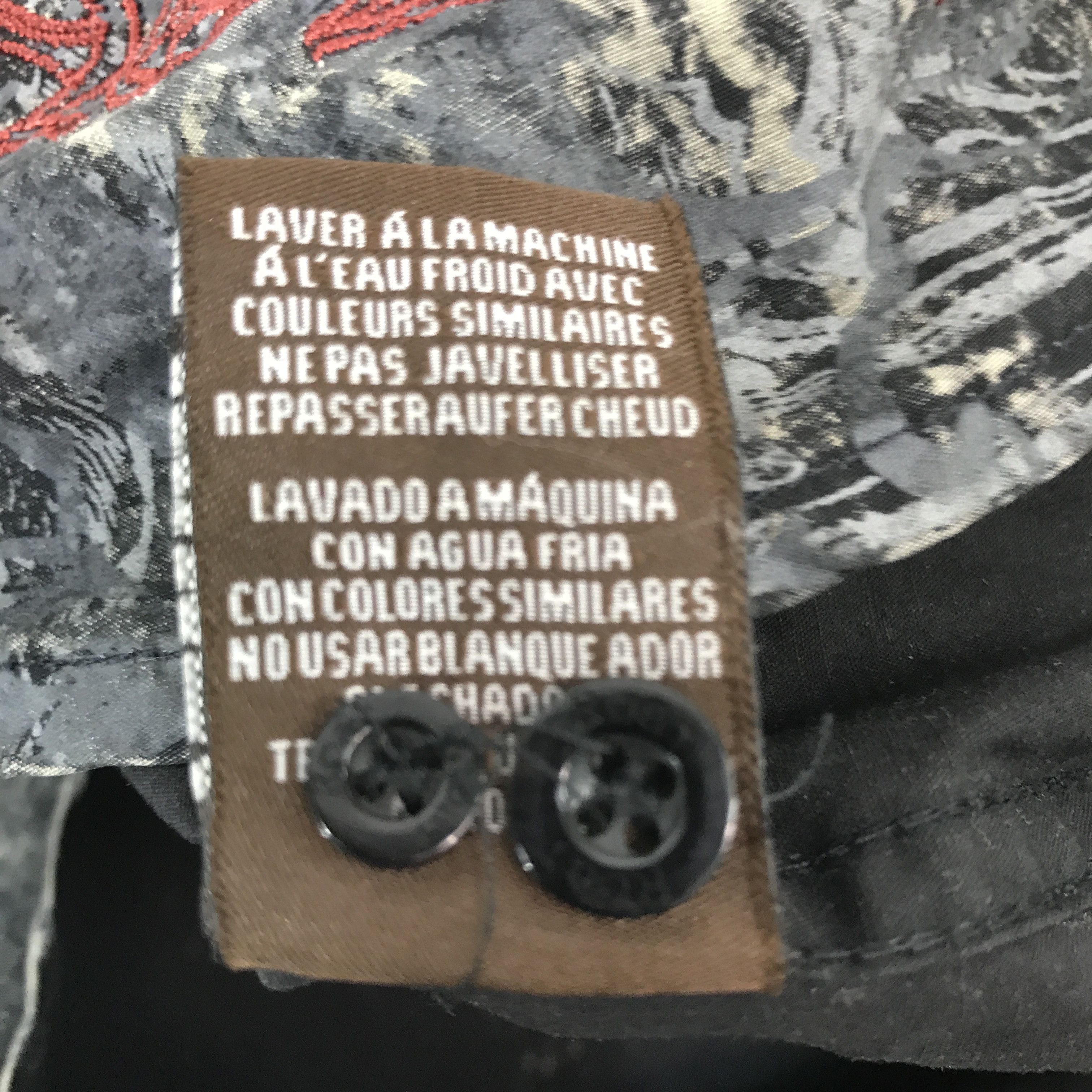 Japanese Brand × Roar × Vintage Vintage Roar Black Punk style Button Up shirt Size US L / EU 52-54 / 3 - 12 Thumbnail
