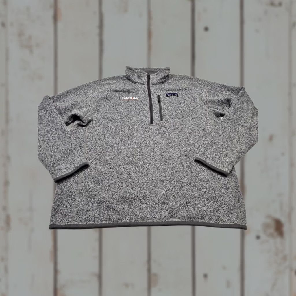 Patagonia Patagonia Better Sweater 1/4 Zip Fleece Pullover Men's Large Gray Company Logo Size US L / EU 52-54 / 3 - 1 Thumbnail