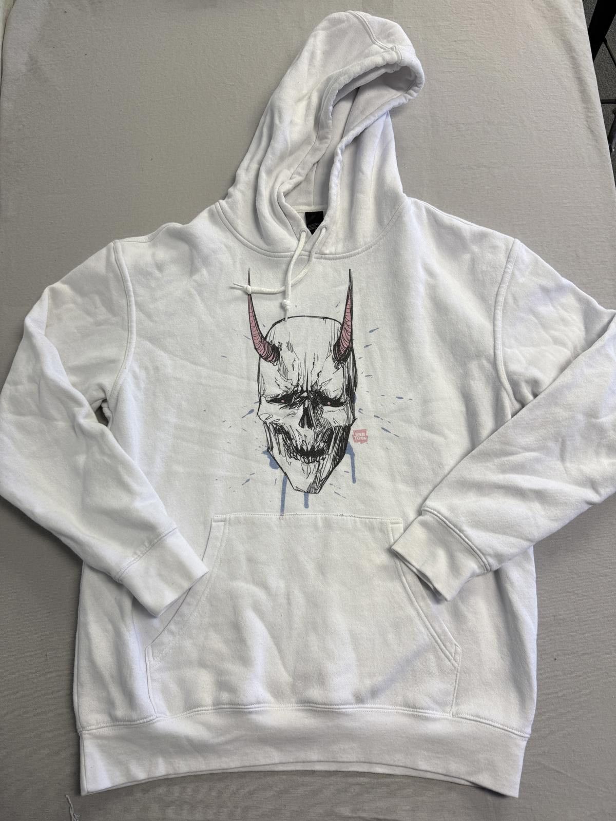 Other Web Toon Horned Skull Anime Hoodie Webtoon - Large Size US L / EU 52-54 / 3 - 1 Thumbnail