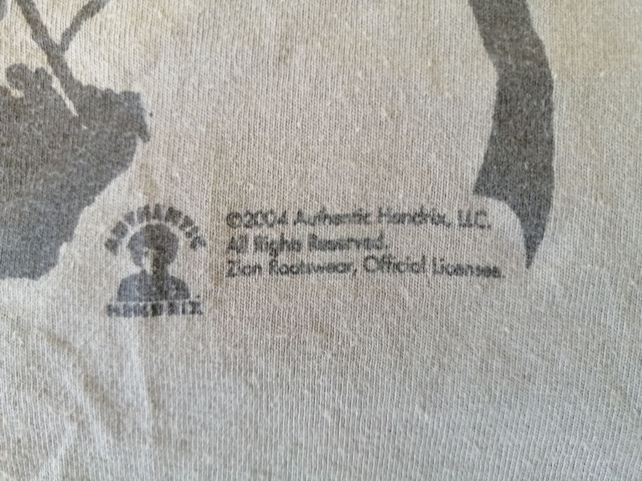 Other Vintage Jimi Hendrix Big Face Logo T-Shirt from the 2000s Size US M / EU 48-50 / 2 - 3 Thumbnail