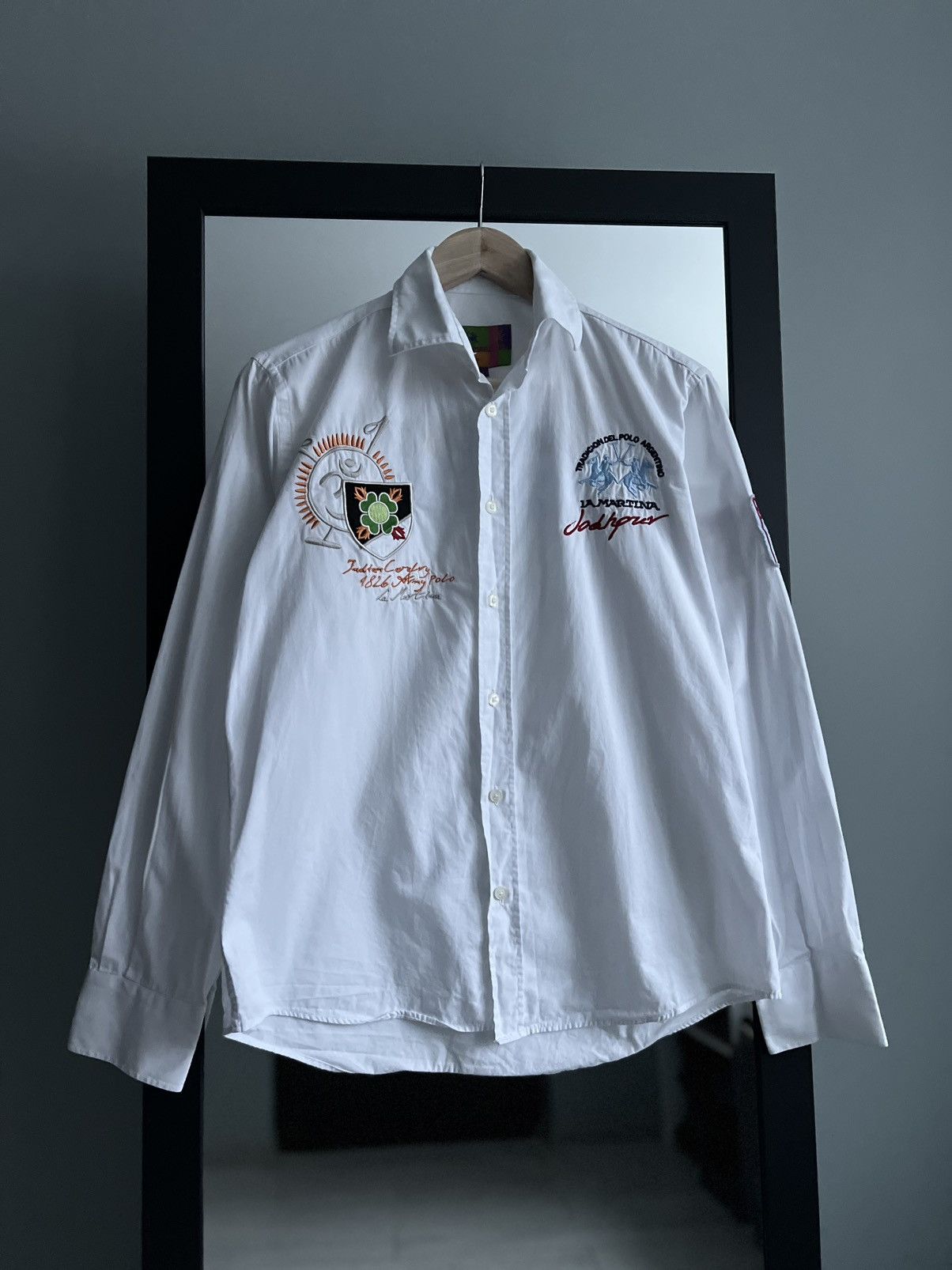La Martina La Martina Logo Shirt Size US M / EU 48-50 / 2 - 2 Thumbnail
