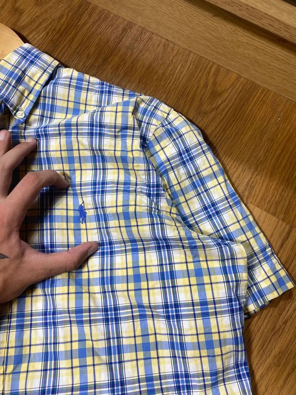 Polo Ralph Lauren RALPH LAUREN black & white plaid classic fit flannel shirt Size US M / EU 48-50 / 2 - 7 Thumbnail