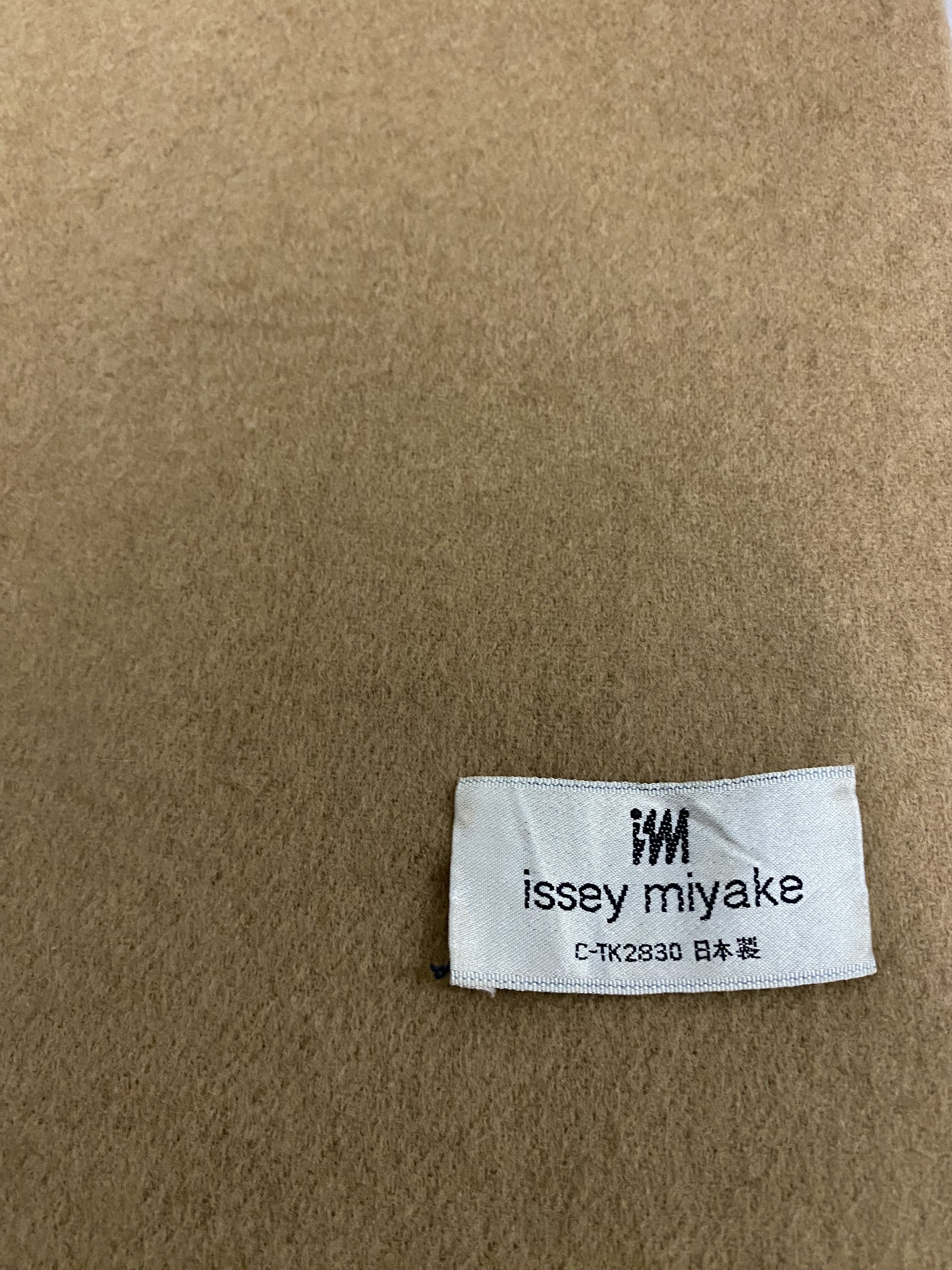 Issey Miyake Issey Miyake Wool Cashmere Scarf Muffler Size ONE SIZE - 4 Thumbnail