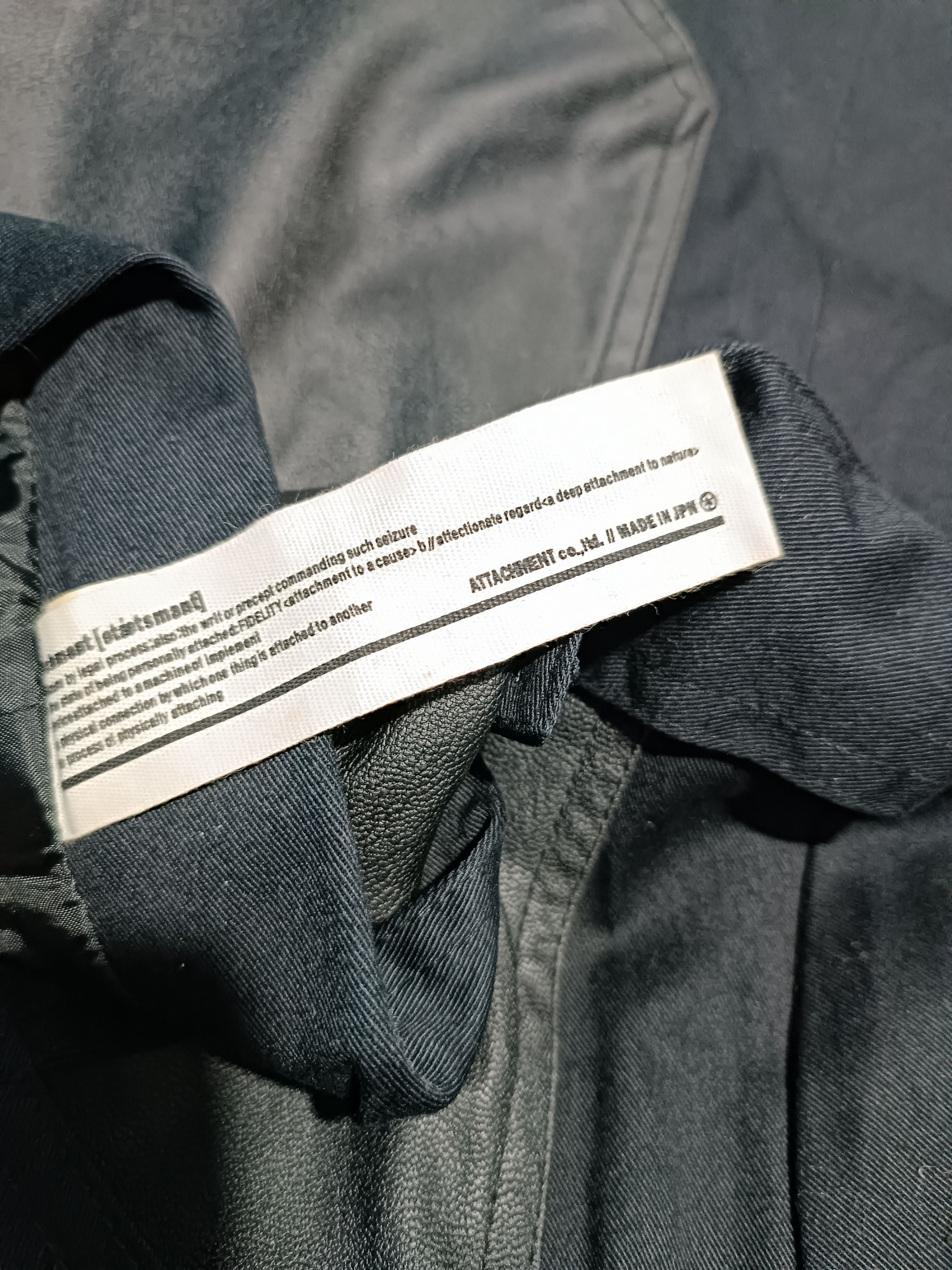Japanese Brand Kazuyuki Kumagai Attachment Black Blazer Size US M / EU 48-50 / 2 - 9 Thumbnail