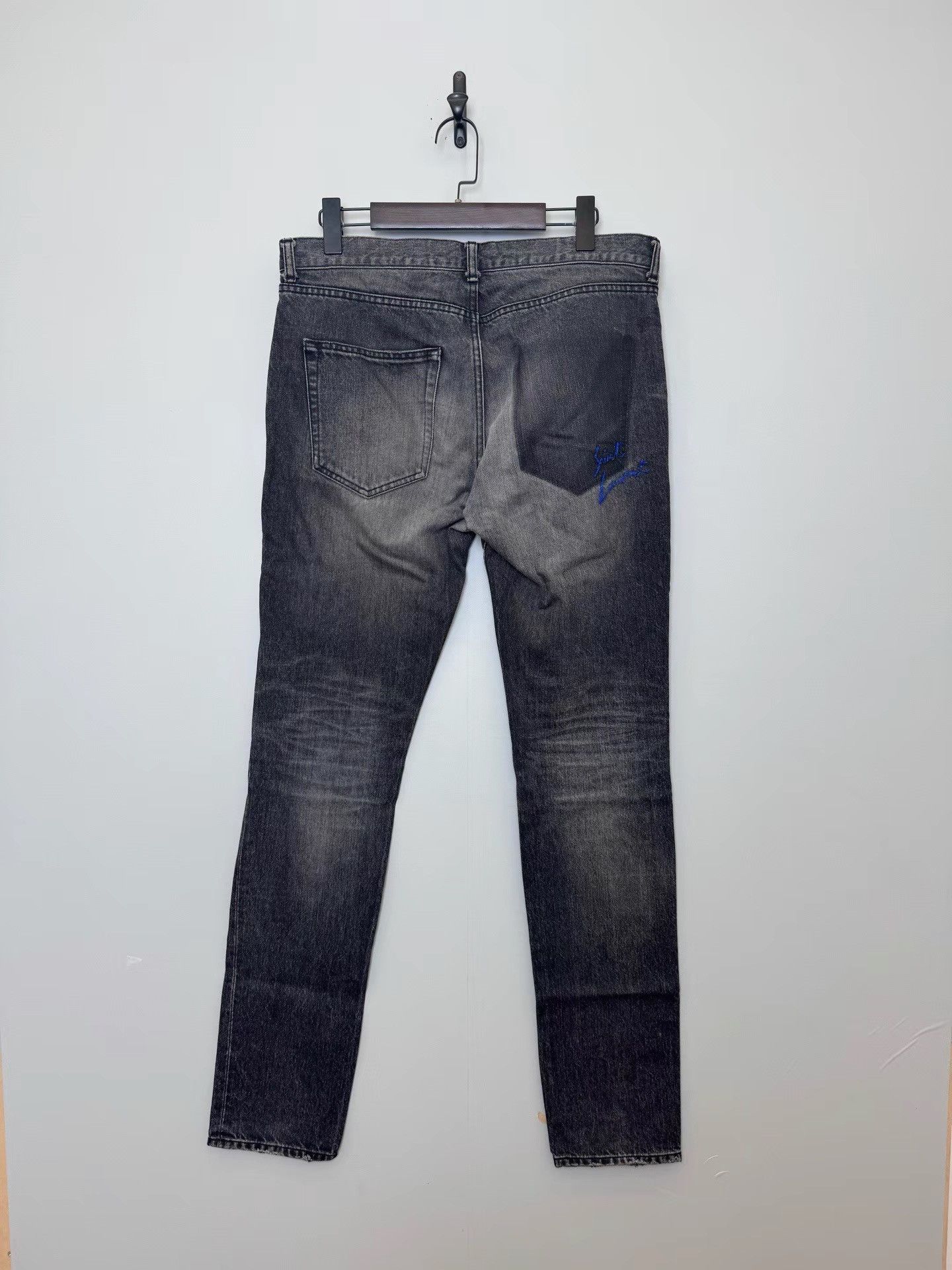 Saint Laurent Paris Saint Laurent Washed Jeans K36 Size US 33 - 2 Thumbnail