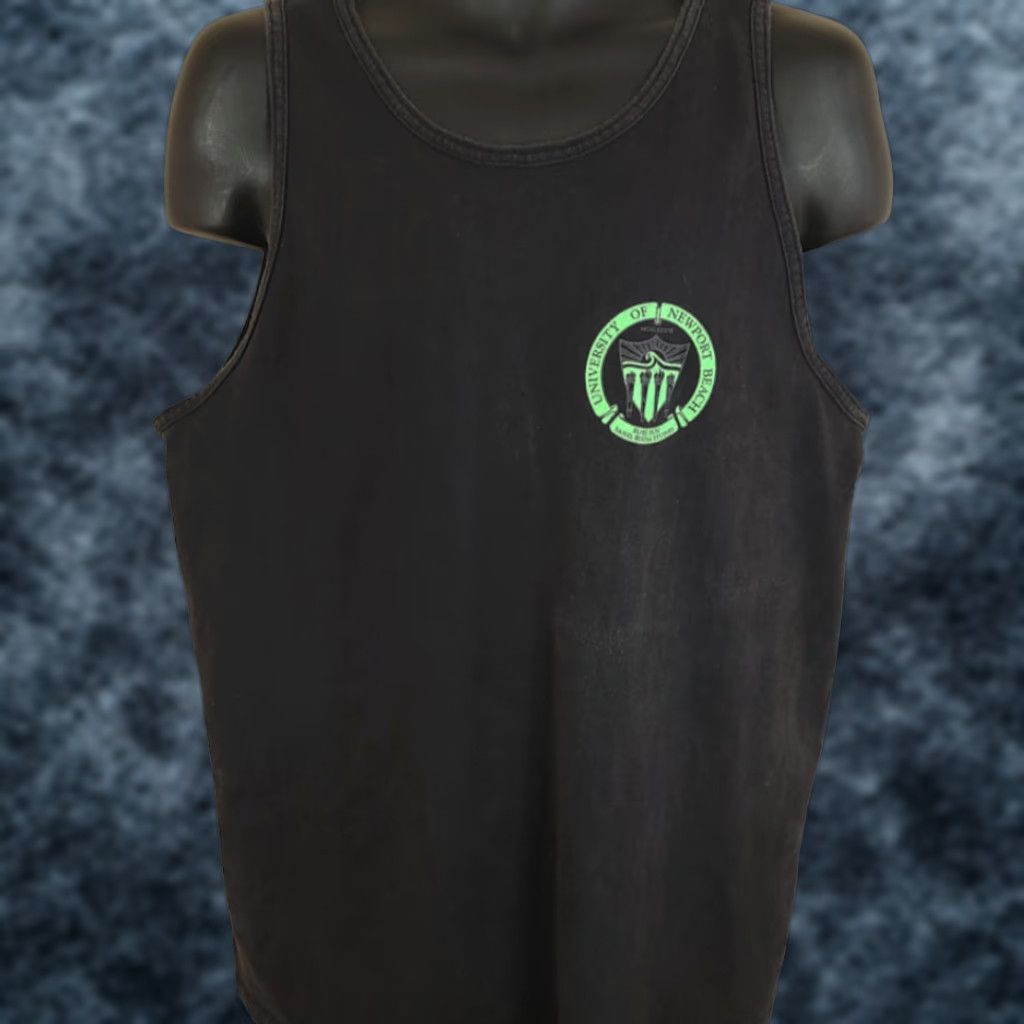 Vintage VINTAGE Newport Beach Surfing Tank Top Mens Size Large 90s Surfer Made In USA Tank Mens Black Cotton 1990s Surfer Waves 80s 90s Surf & Skate Boys Mens Size US L / EU 52-54 / 3 - 1 Thumbnail