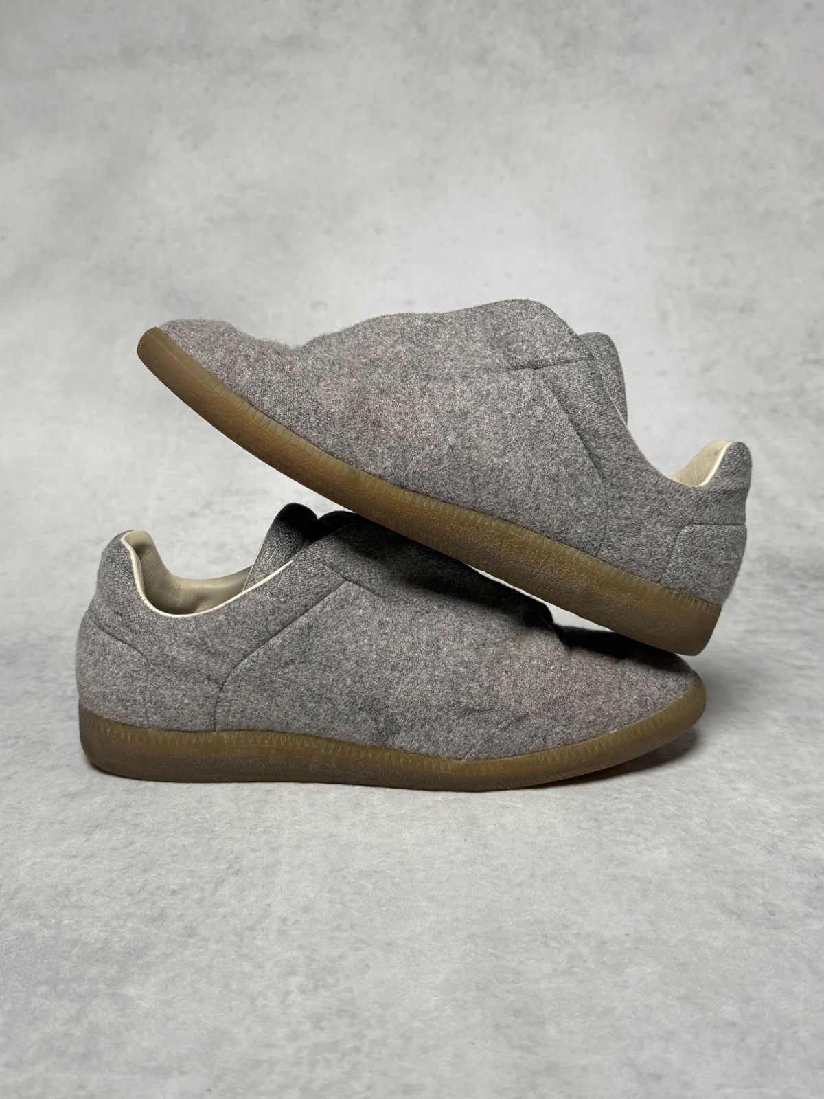 Maison Margiela Maison Margiela Future Low Grey Felt Size US 8.5 / EU 41-42 - 4 Thumbnail