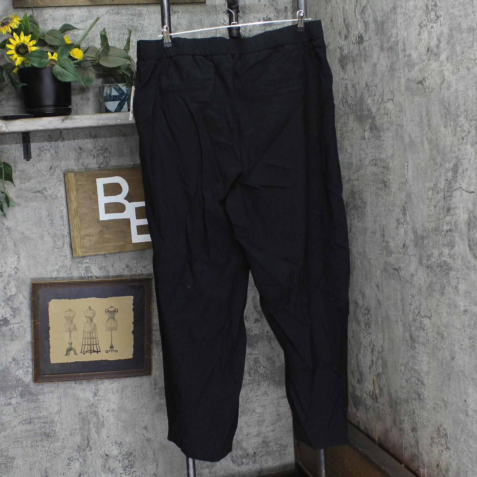 Other A New Day High-rise Straight Trousers 89472982 Black 17 Size 30" / US 8 / IT 44 - 2 Thumbnail
