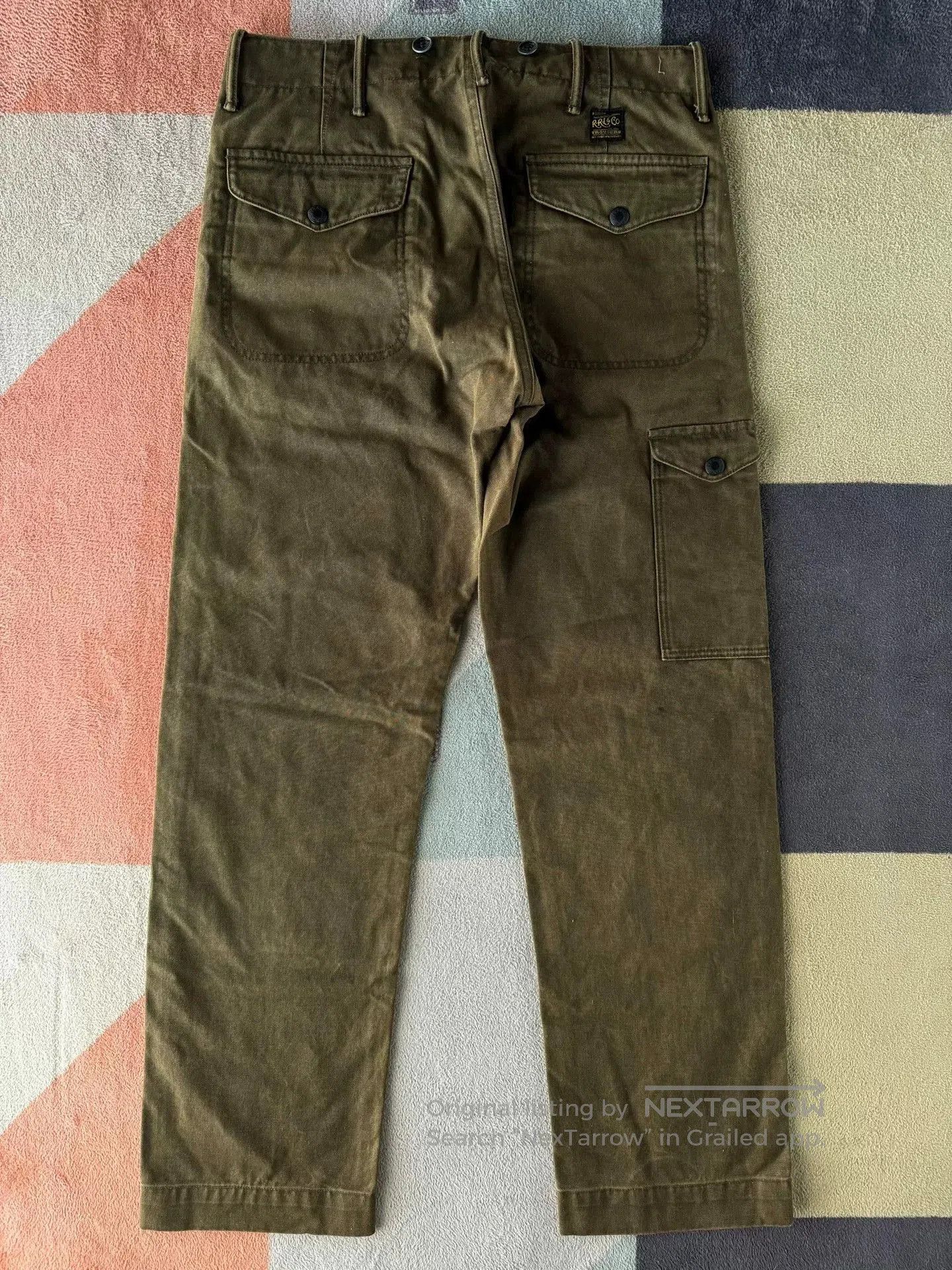 RRL Ralph Lauren RRL Canvas Cargo Pants. Size US 29 - 8 Thumbnail