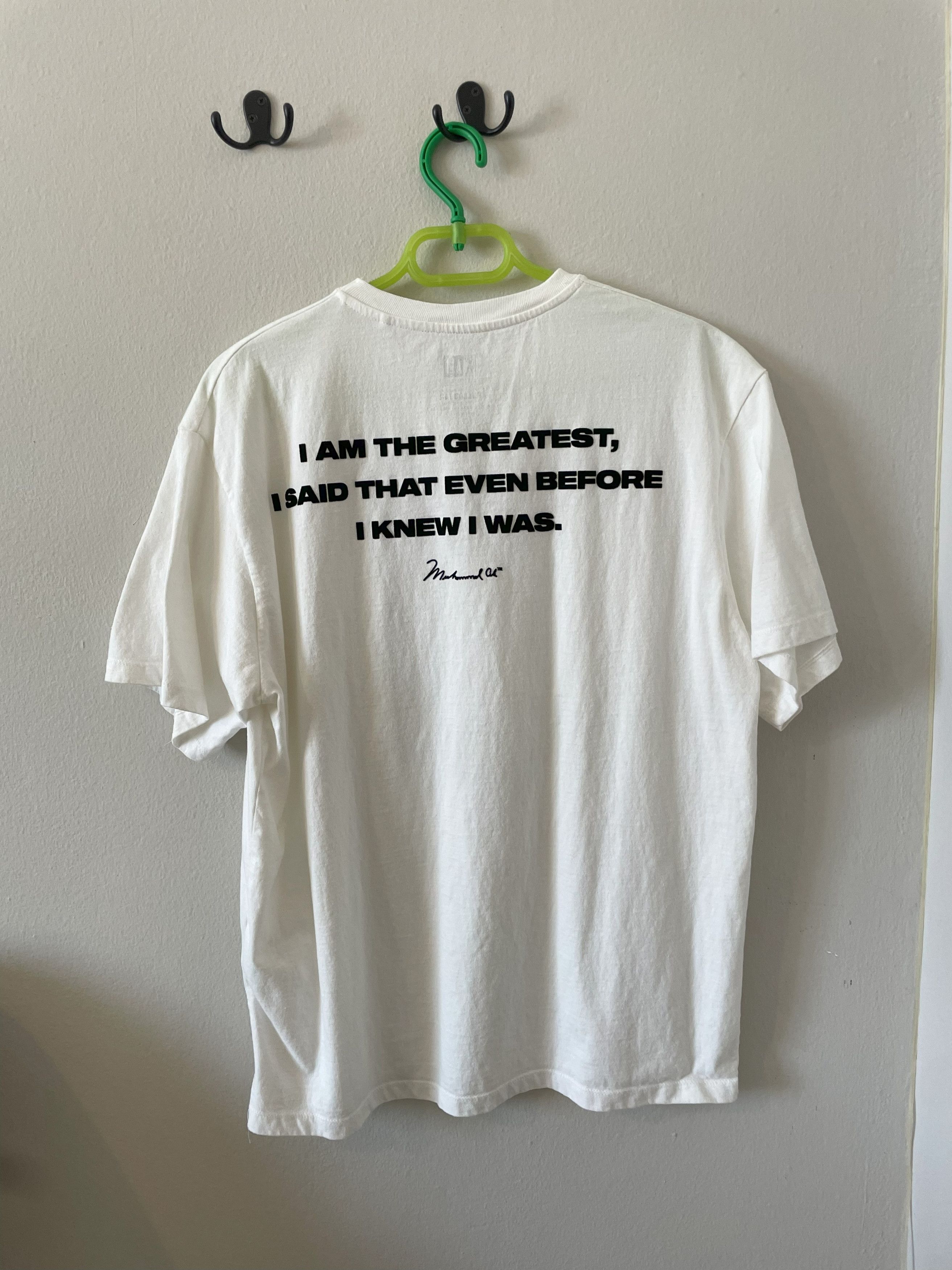 Pull & Bear Muhammad Ali white T-shirt Size US L / EU 52-54 / 3 - 2 Thumbnail