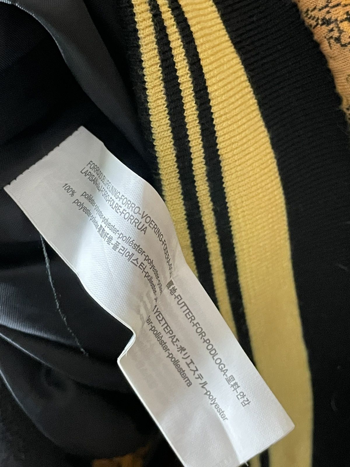 Japanese Brand ZARA Embroidered Velvet Bomber Jacket Yellow Size US L / EU 52-54 / 3 - 20 Thumbnail
