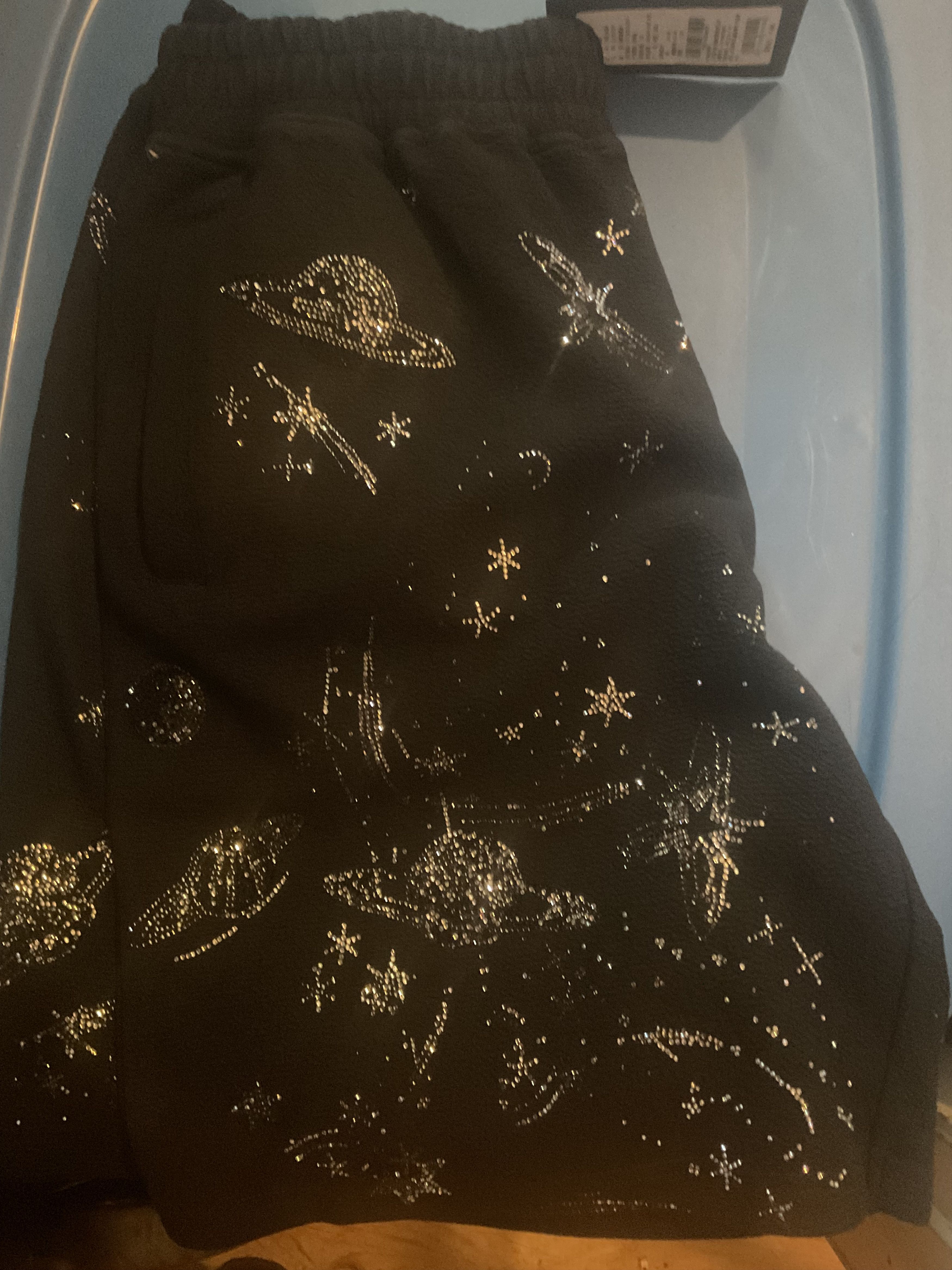 Other GALAXY SEQUENCE ENCRUSTED SHORTS Size 38" / US 16 / IT 52 - 4 Thumbnail