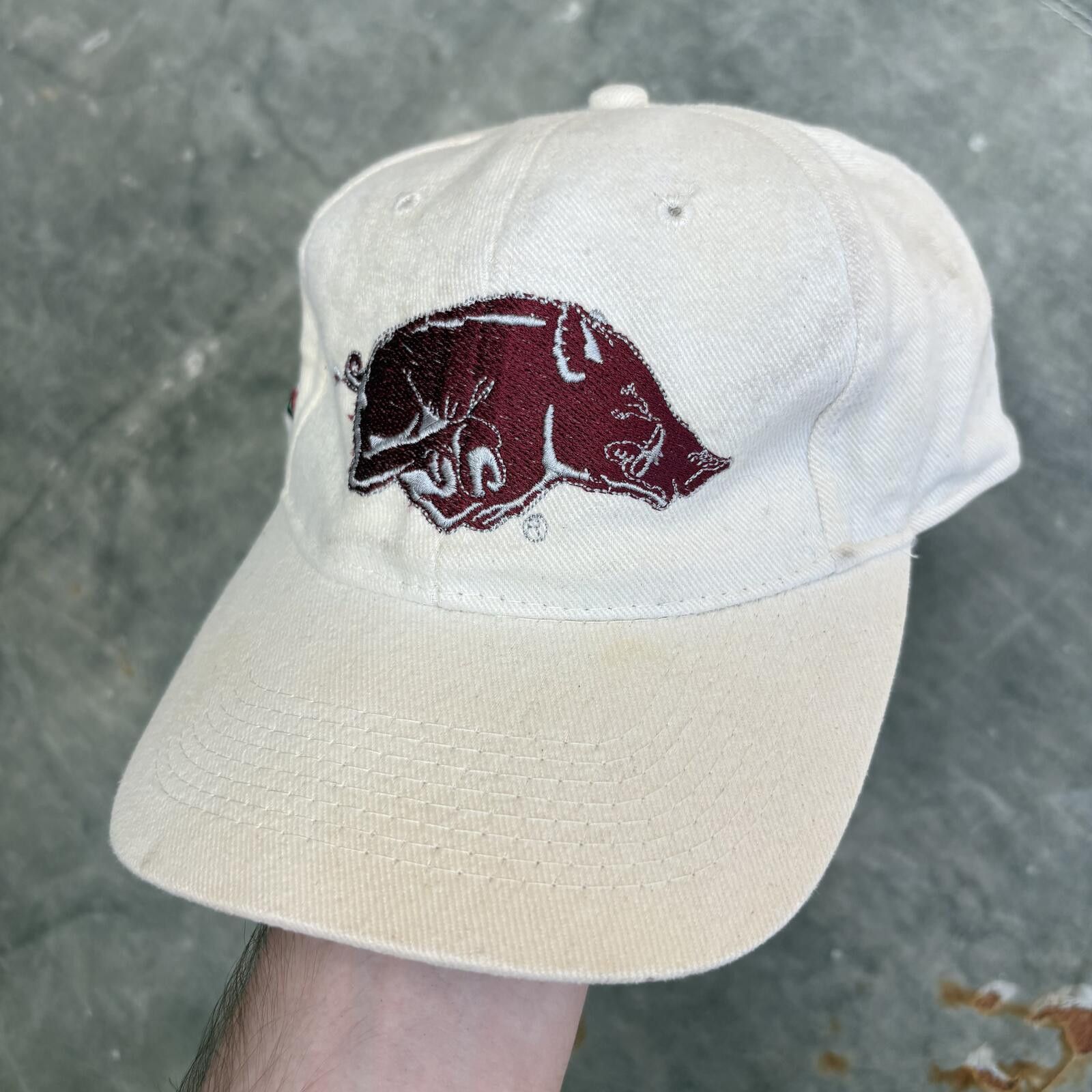 Vintage Vintage 90s Arkansas Razorbacks Florida Citrus Bowl Hat Size ONE SIZE - 2 Thumbnail