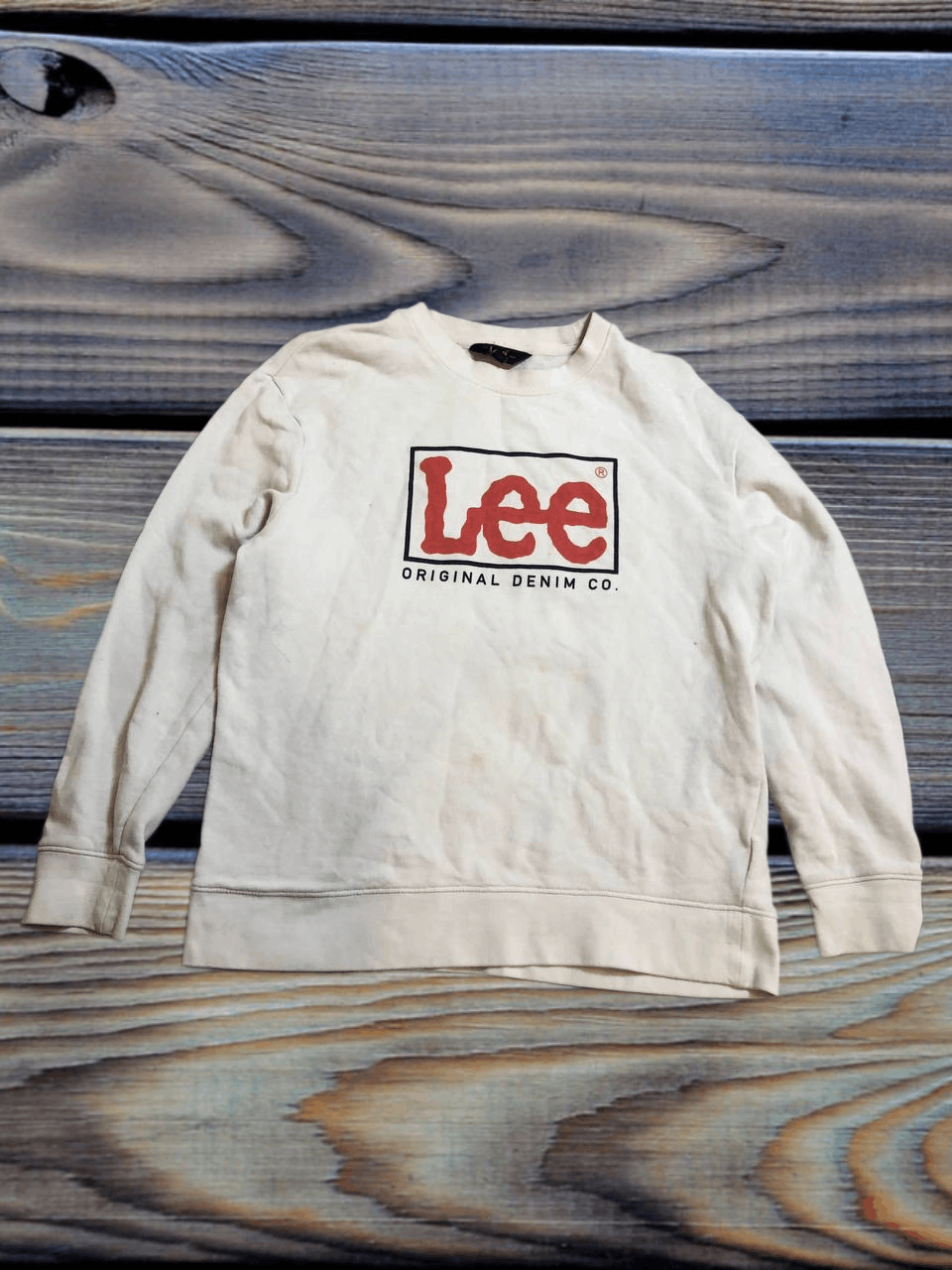 Lee Vintage LEE Big Logo Sweatshirt Size M / US 6-8 / IT 42-44 - 1 Thumbnail