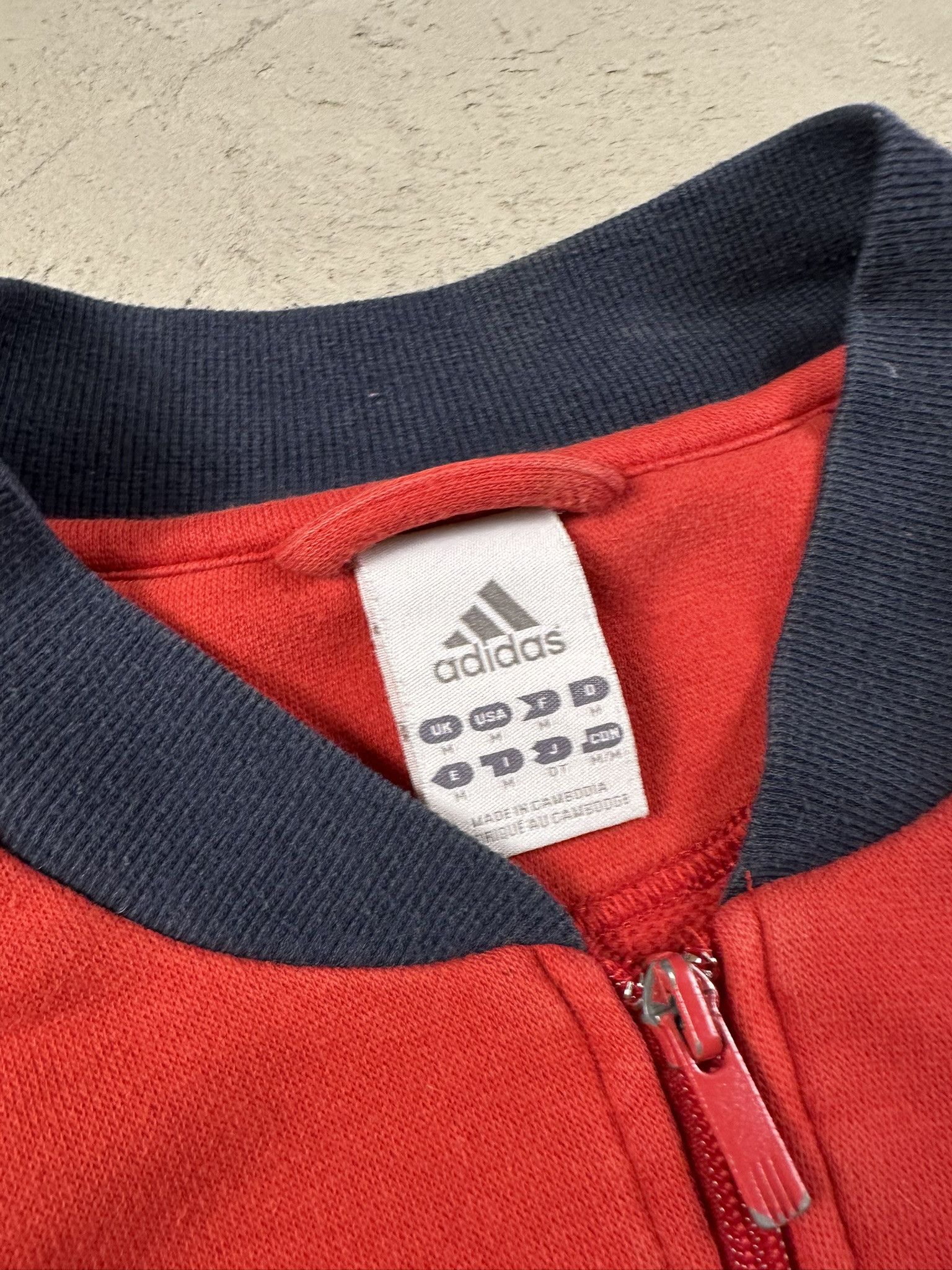 Adidas 00s Vintage Adidas Bayern Munich Zip Sweatshirt Y2k Size M / US 6-8 / IT 42-44 - 12 Thumbnail