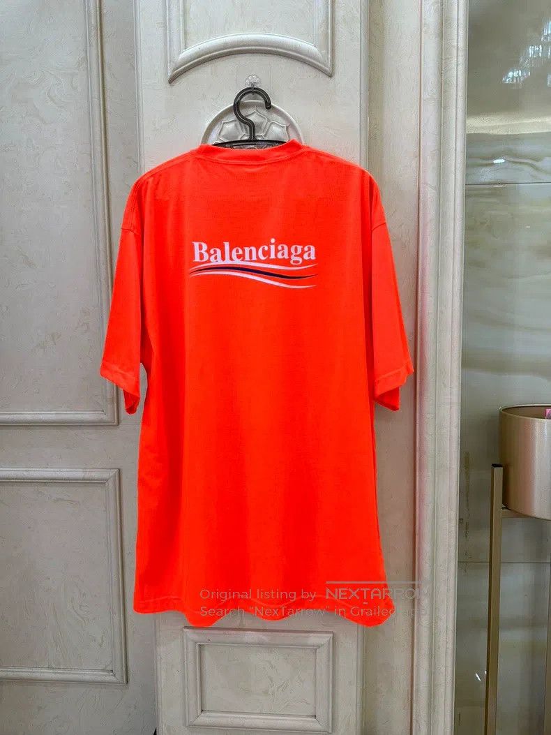 Balenciaga Balenciaga Orange Cola Short Sleeve, Size M Size US M / EU 48-50 / 2 - 2 Thumbnail