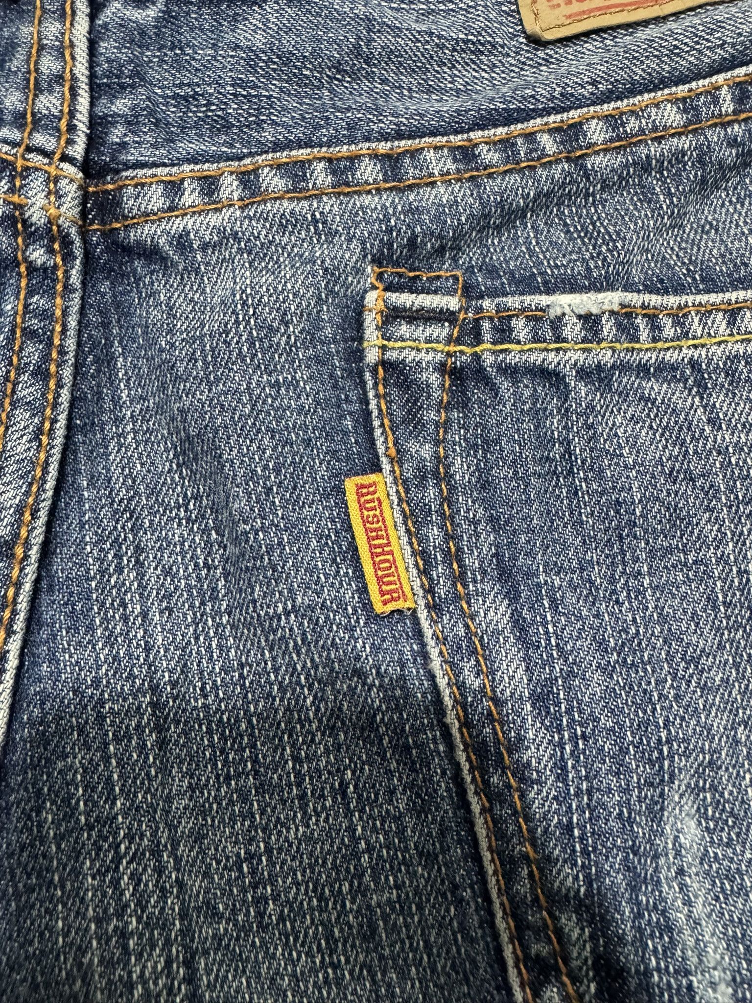 Hysteric Glamour × Japanese Brand Japanese Brand Rush Hours Ripped Distressed Jeans Kapital Size US 29 - 9 Thumbnail