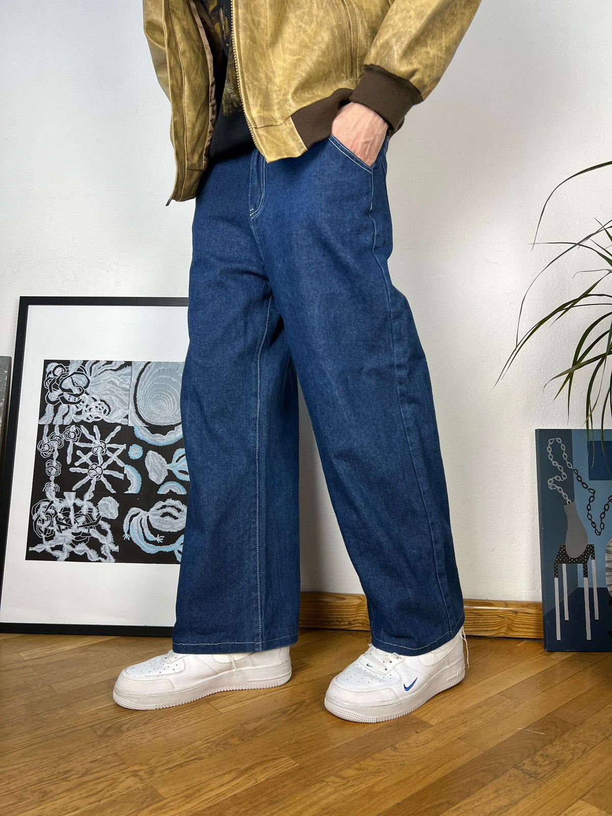 Eminem Crazy Vintage Baggy Eminem Rap Jeans JNCO Style Polar Skate Size US 30 / EU 46 - 10 Thumbnail