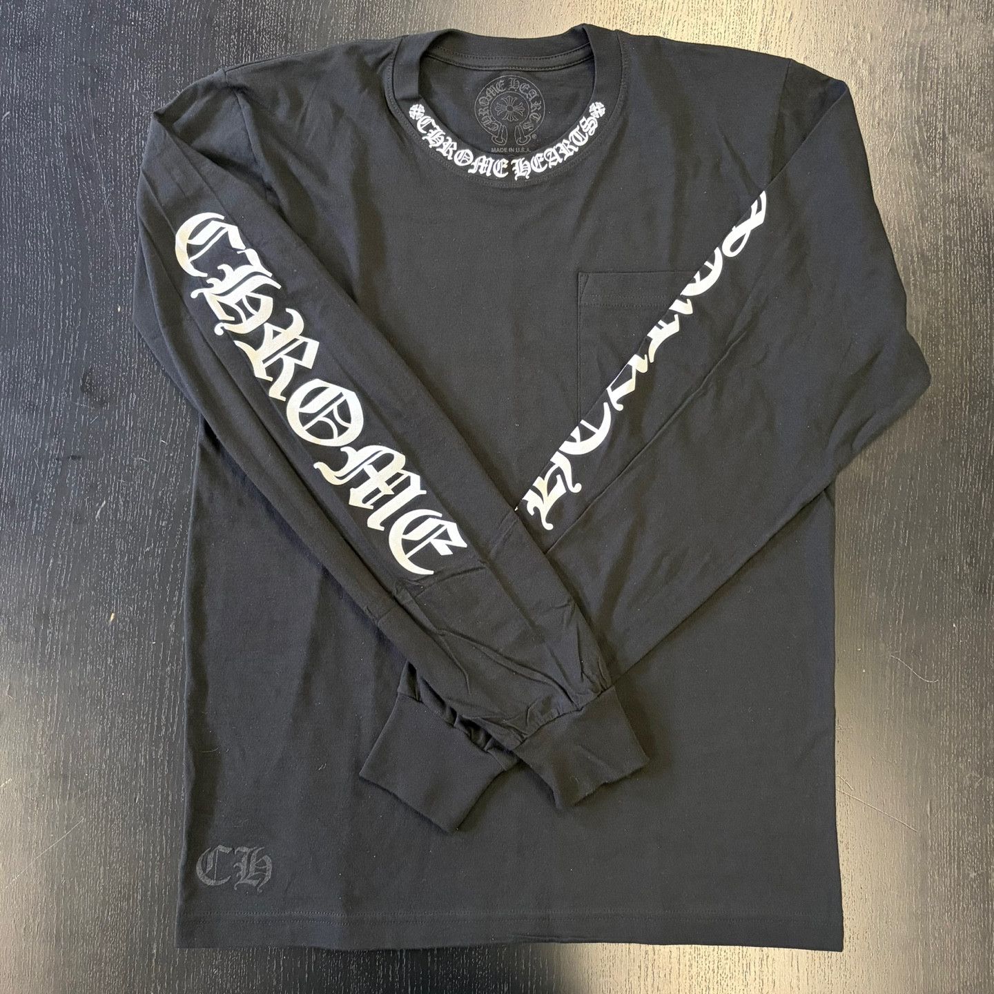 Chrome Hearts Chrome Hearts Neck Logo Long Sleeve T-Shirt Size US M / EU 48-50 / 2 - 1 Thumbnail