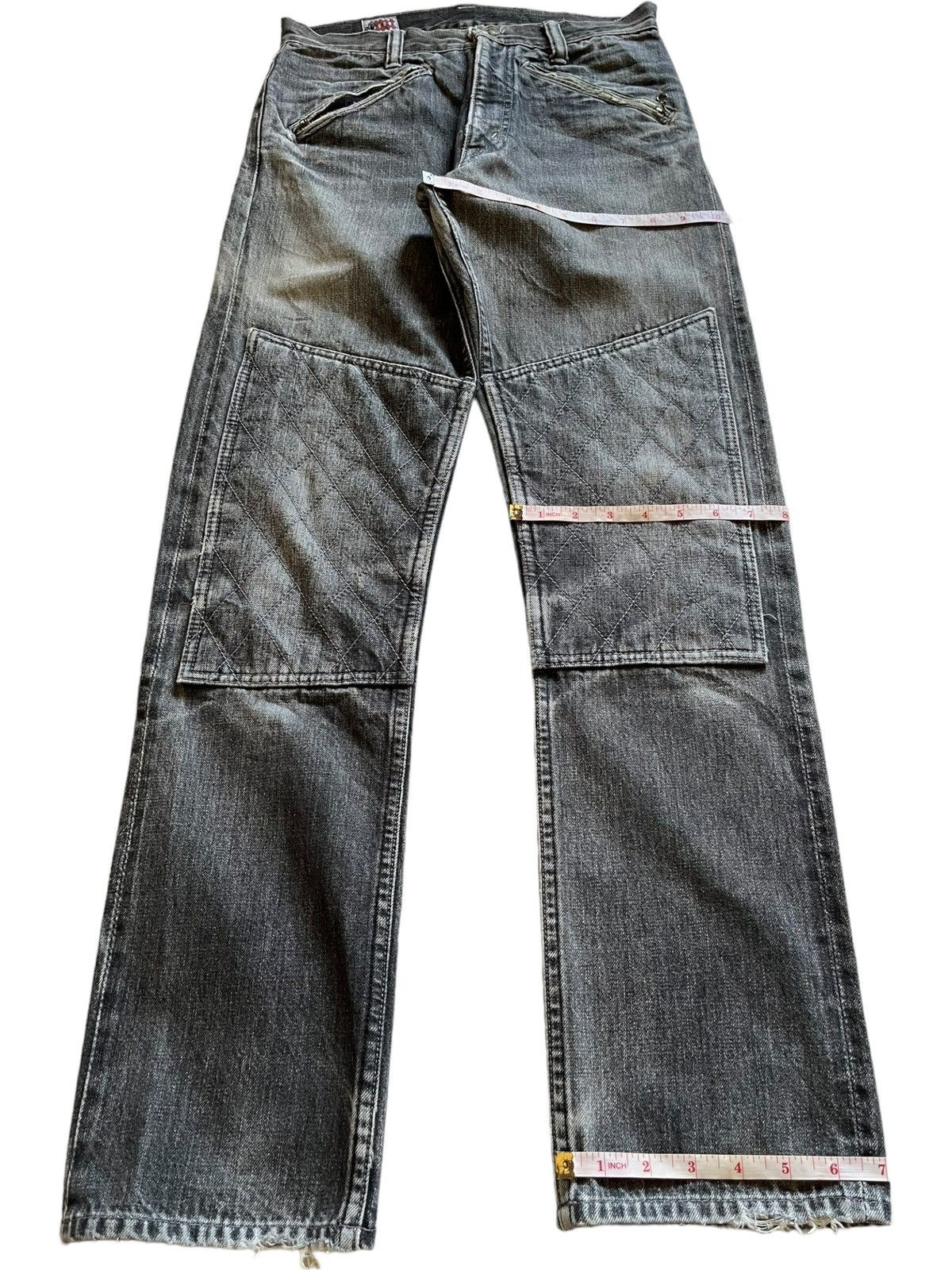 WEST RIDE Vintage Japanese Westride Selvedge Talon Zipper Biker Jeans Size US 28 / EU 44 - 13 Thumbnail
