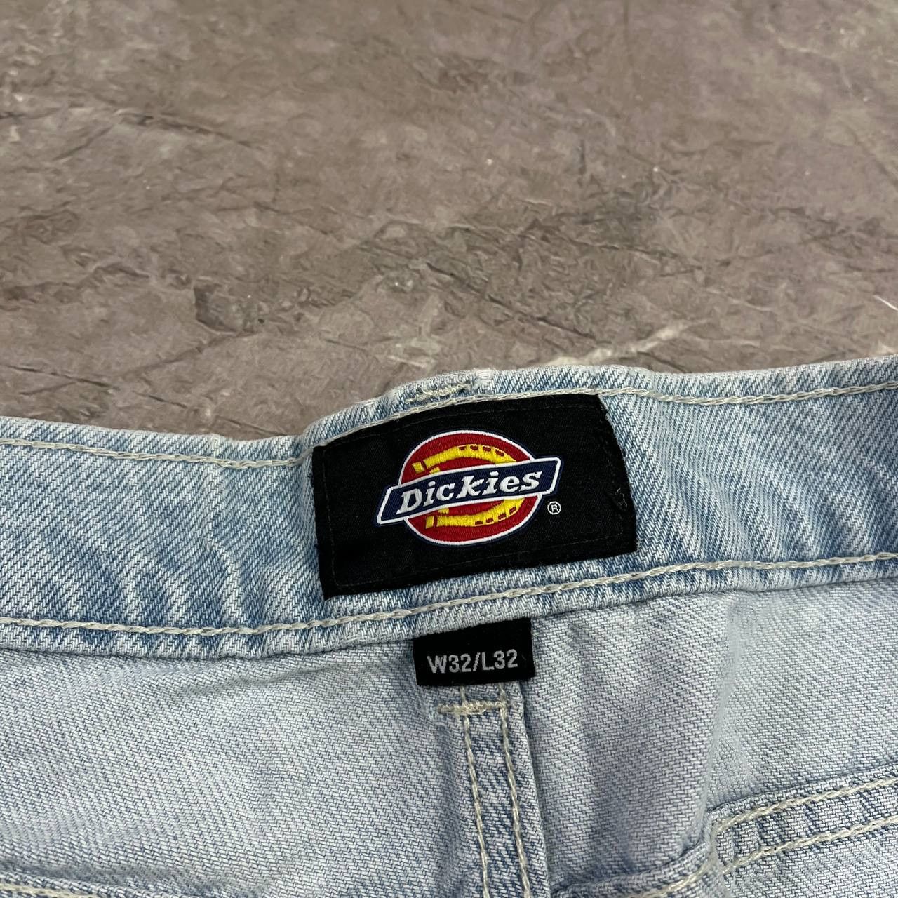 Dickies Vintage Dickies Washed Denim Blue Jeans Carpenter Y2K Baggy Size US 33 - 20 Thumbnail