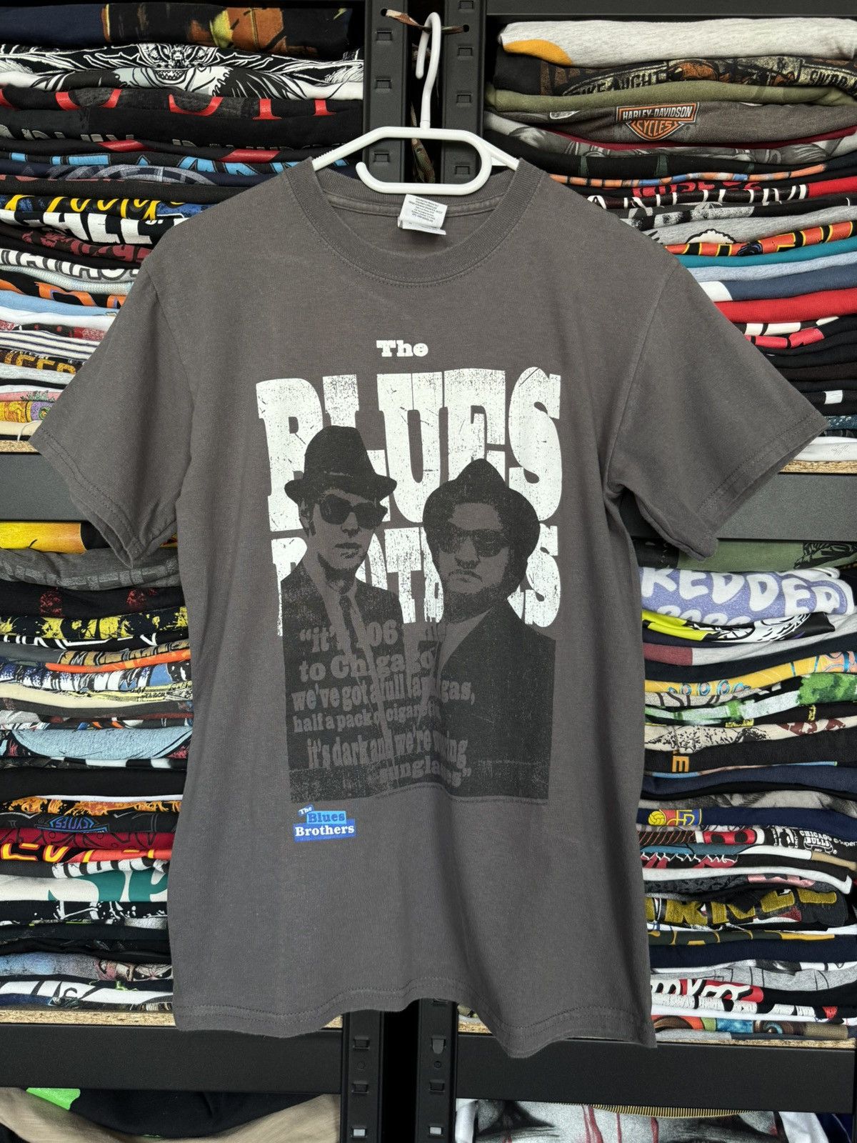 Gildan Blues Brothers gildan big logo Music tee Size US S / EU 44-46 / 1 - 1 Thumbnail
