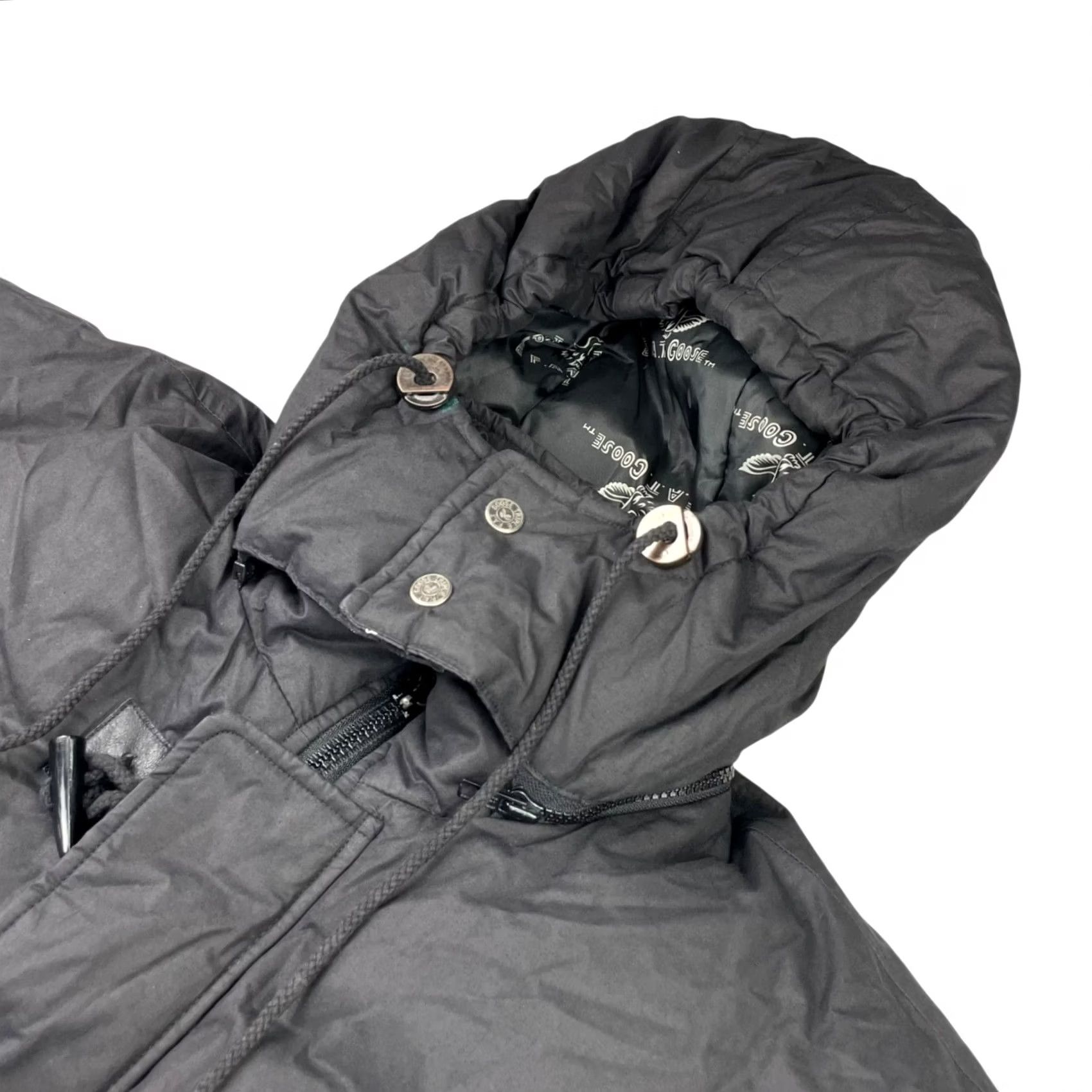 Vintage Triple F.A.T. Goose Long Parka - Mens Jacket - Cotton & Down Insulation - L Size US L / EU 52-54 / 3 - 2 Thumbnail