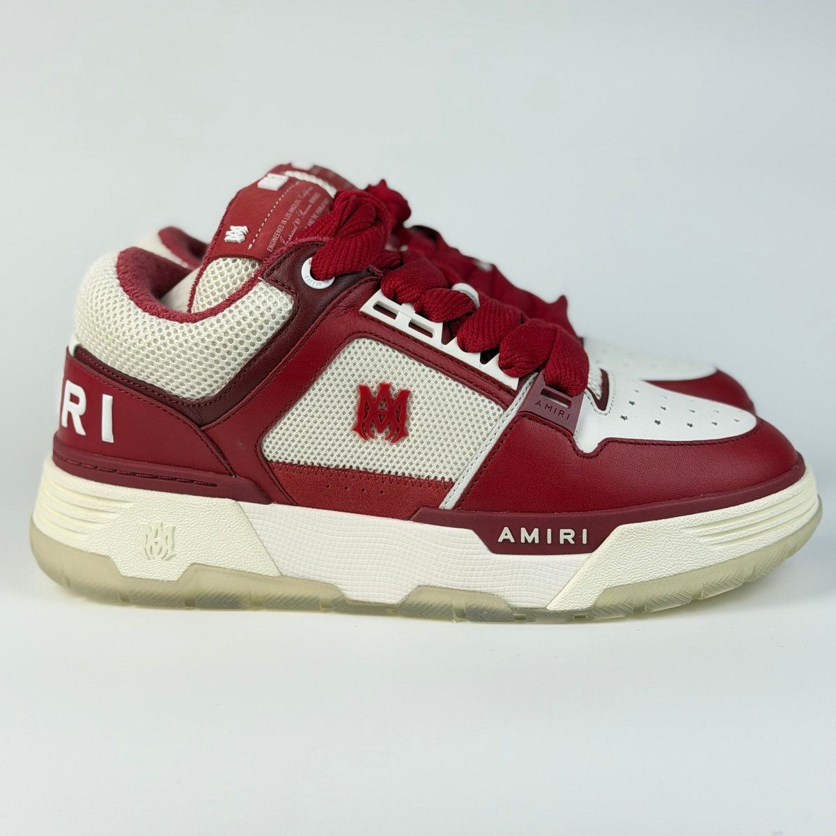 Amiri Amiri MA-1 Quad Red Sneakers Size US 10 / EU 43 - 1 Thumbnail