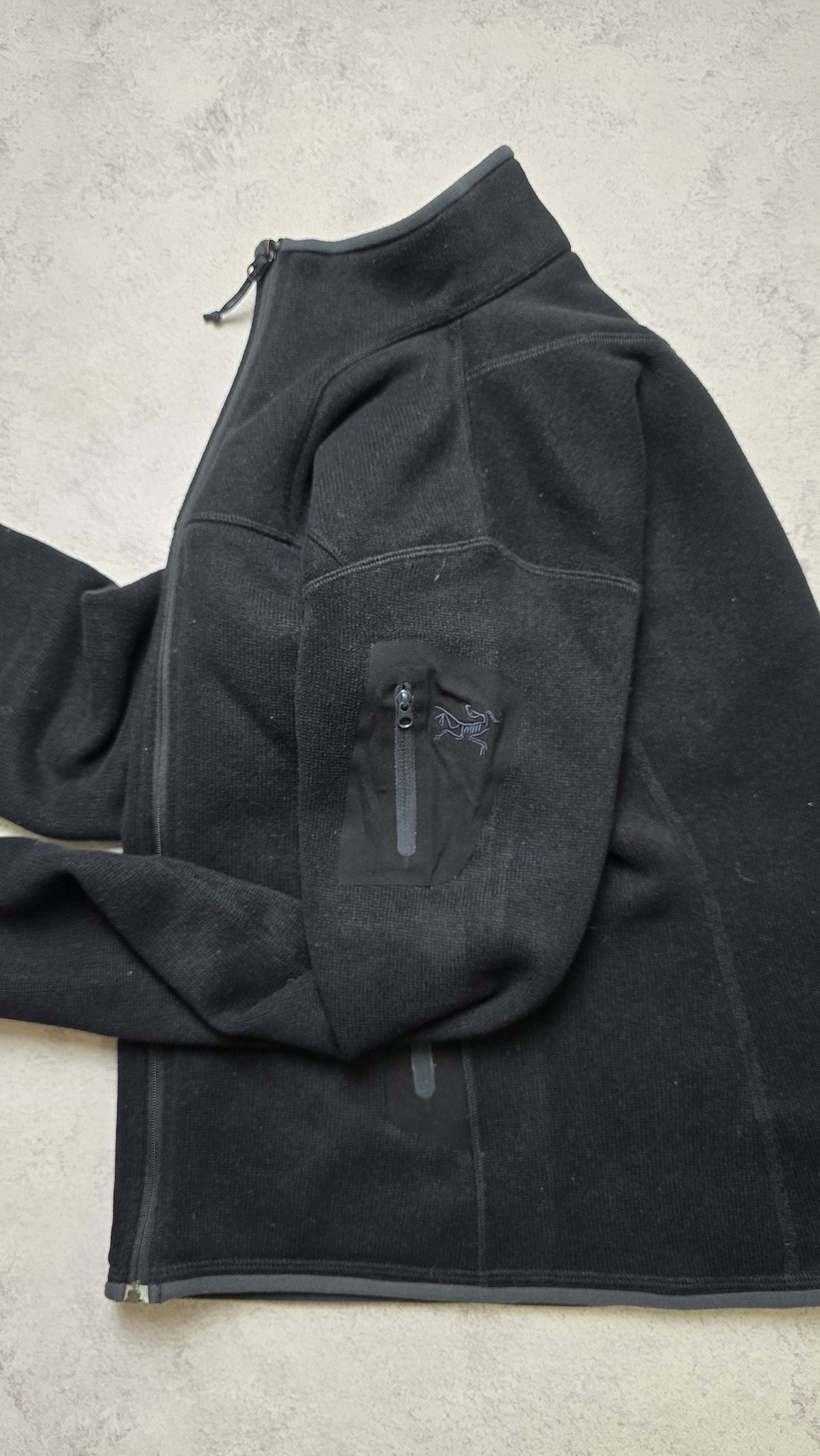 Arc'teryx Arc'teryx Covert Fleece Jacket Women’s M Black Full Zip Knit Size M / US 6-8 / IT 42-44 - 6 Thumbnail