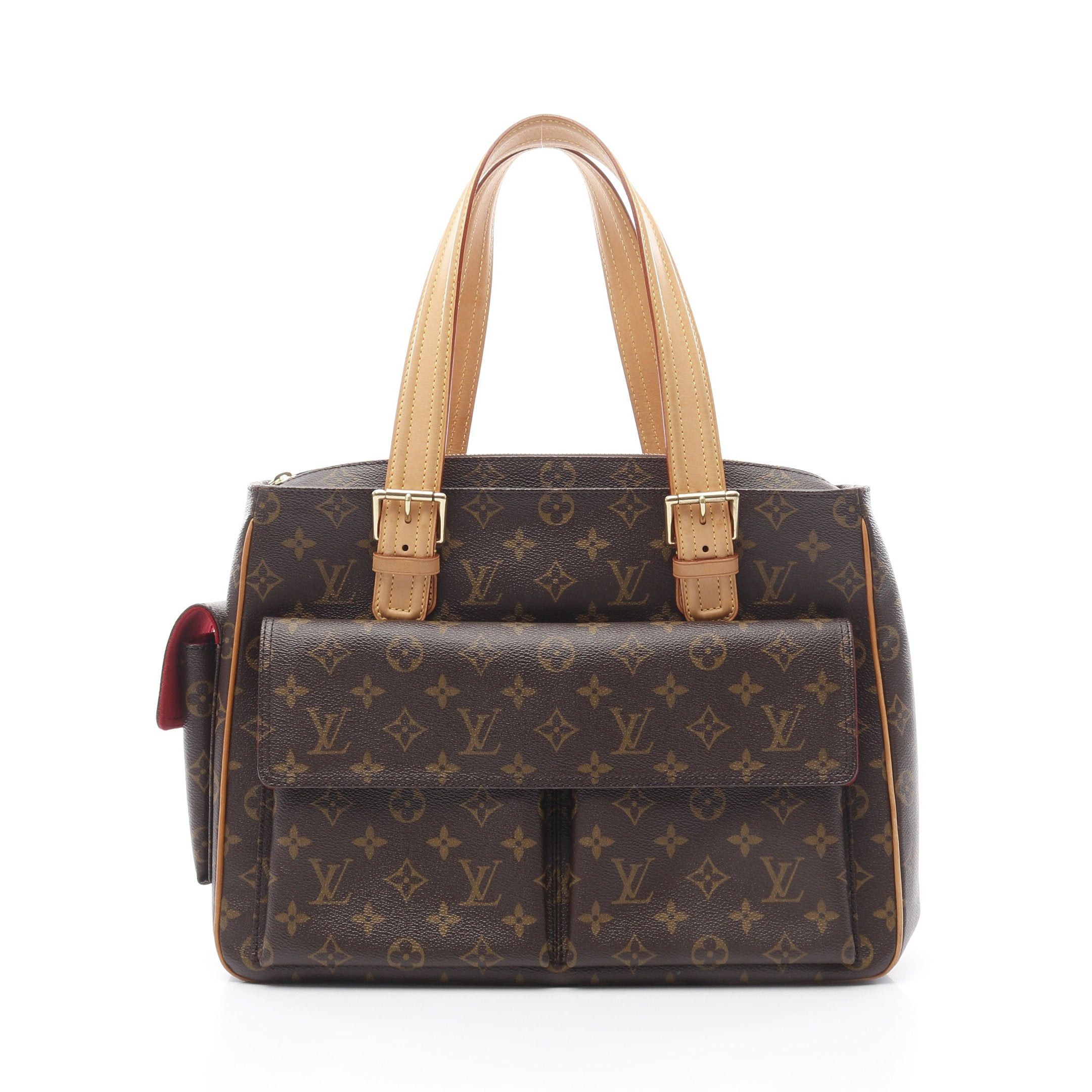 Louis Vuitton Louis Vuitton Multi-Priest Monogram Handbag Leather Brown Size ONE SIZE - 1 Thumbnail