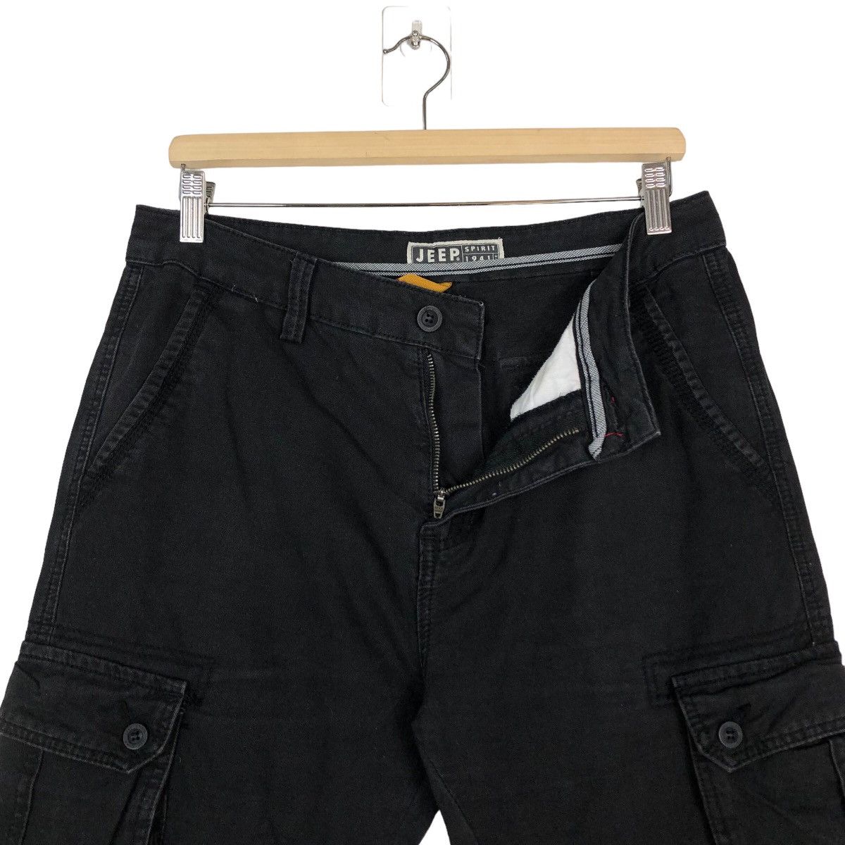 Japanese Brand 🔥Bush Pants Multi Pocket Cargo Jeep 3D Pockets Survival Size US 33 - 11 Thumbnail