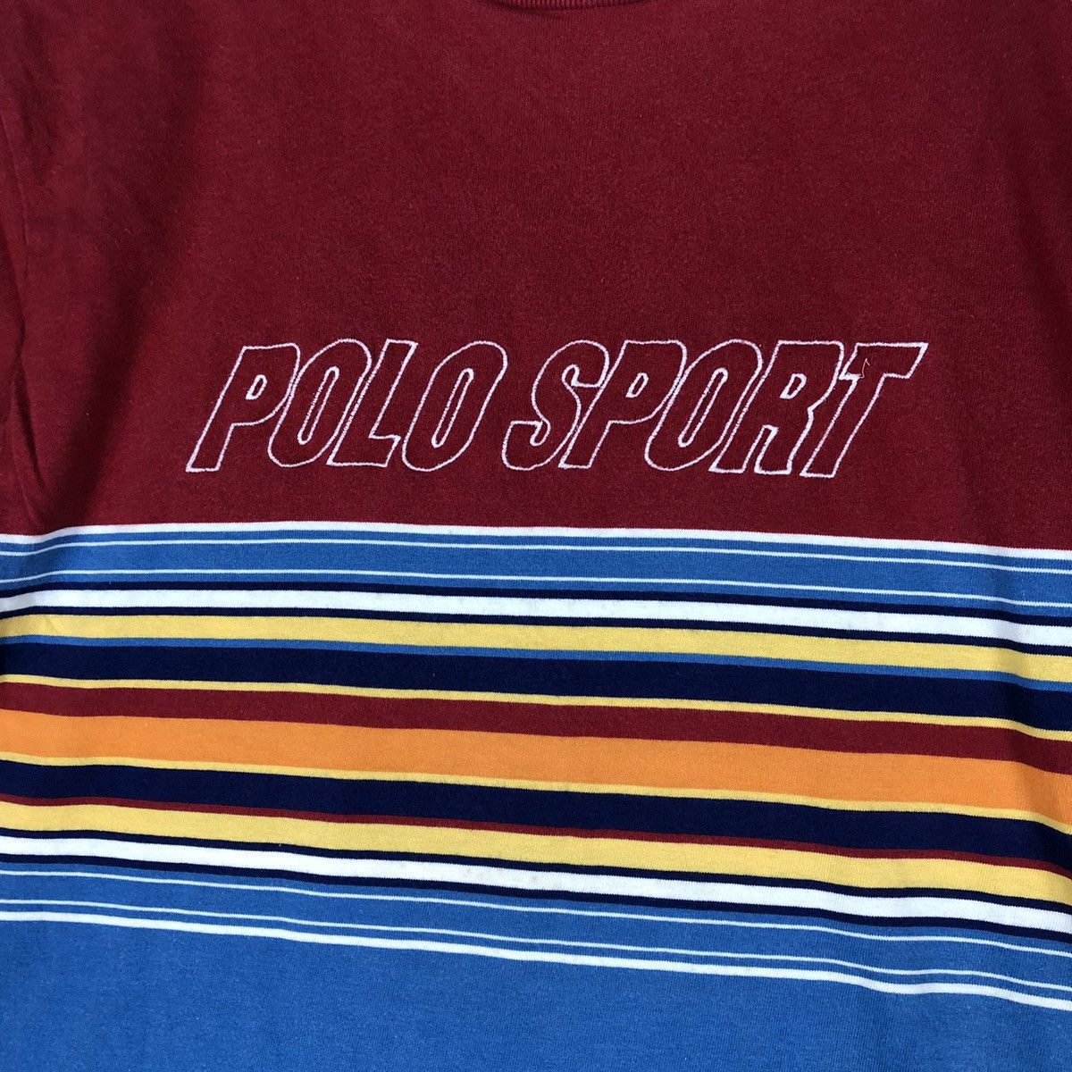Polo Ralph Lauren POLO SPORT Vintage Stripe Design T-Shirt Size US S / EU 44-46 / 1 - 5 Thumbnail