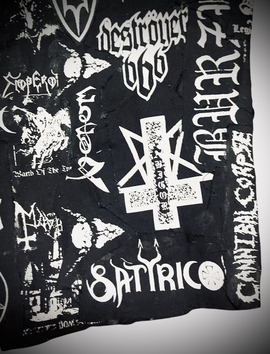 Band Tees × Other Heavy Metal Custom Shorts Pants Size US 31 - 18 Thumbnail
