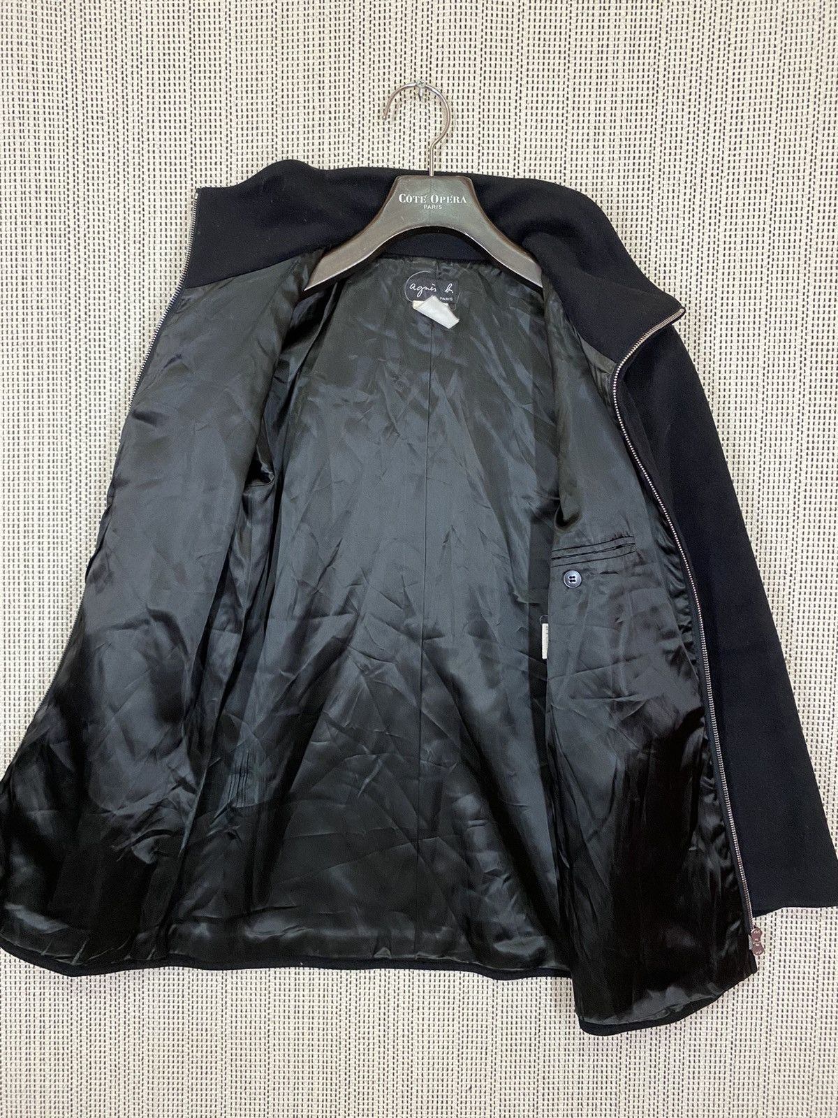 Designer × agnes b. ‼️AGNES B WOOL JACKET ZIPPER SIZE 34‼️ Size US M / EU 48-50 / 2 - 8 Thumbnail