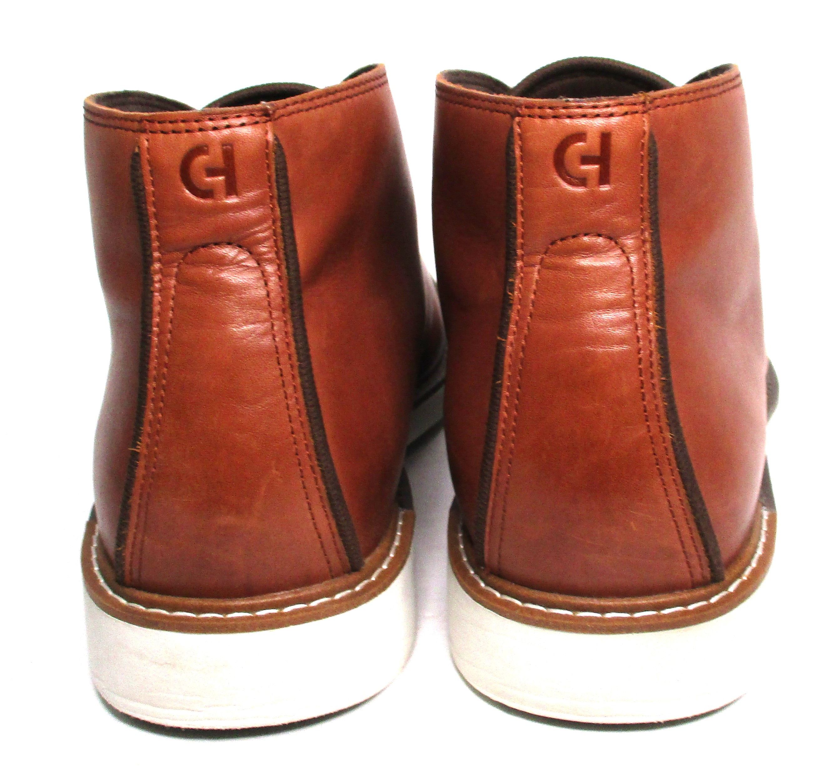 Other COLE HAAN Men's Woodbury Brown Leather Chukka Boots Sz 13 Size US 13 / EU 46 - 6 Thumbnail