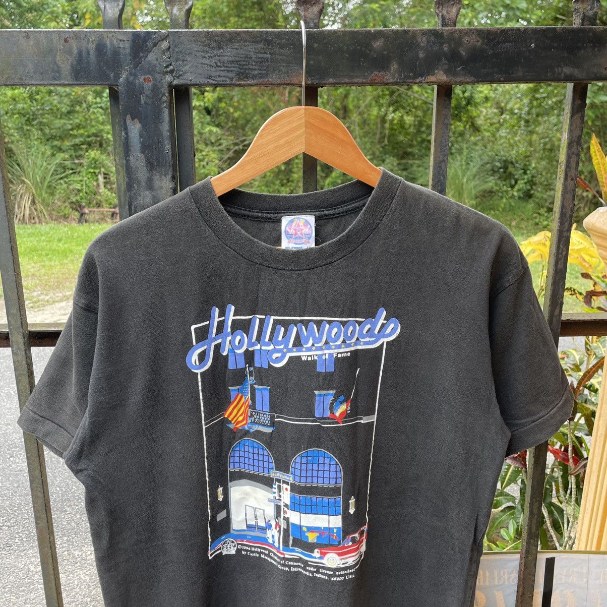 Vintage 🔥Vintage 1994 Hollywood Walk Of Fame Red Carpet Promo Tee Size US M / EU 48-50 / 2 - 4 Thumbnail