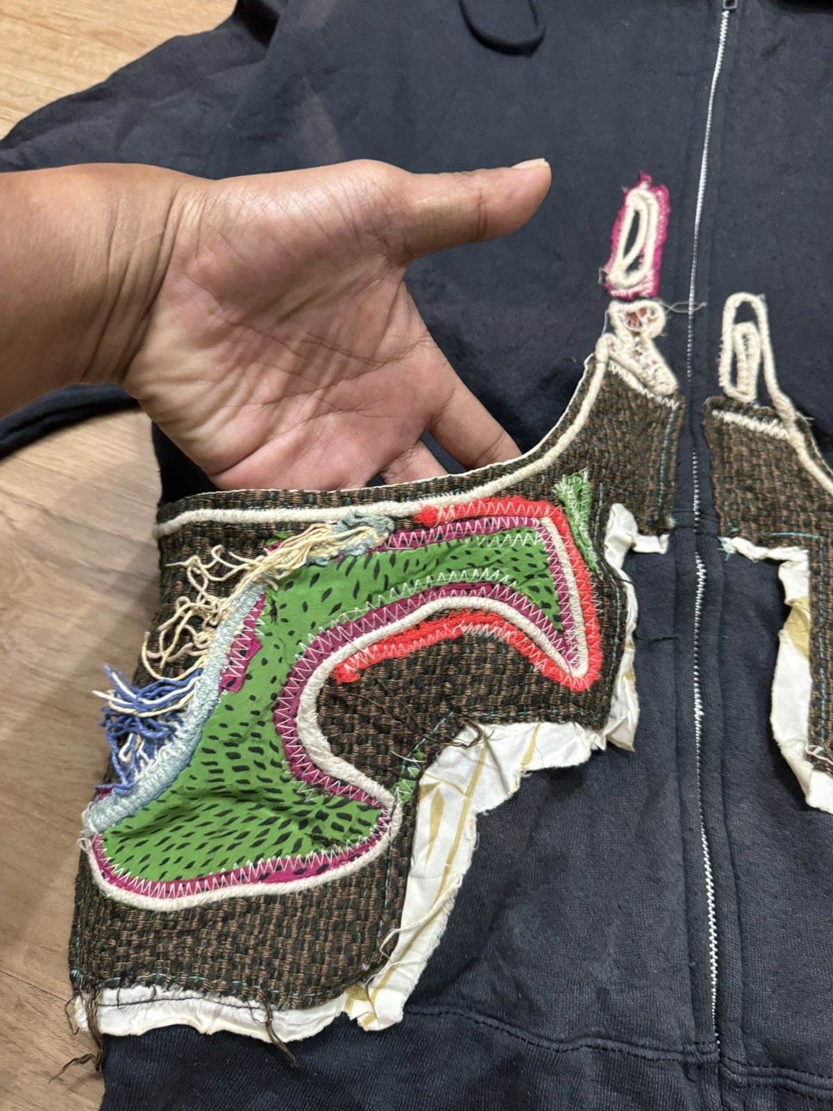 Other KAPITAL STYLE PATCHWORKS CUSTOM HOODIE Size US M / EU 48-50 / 2 - 3 Thumbnail