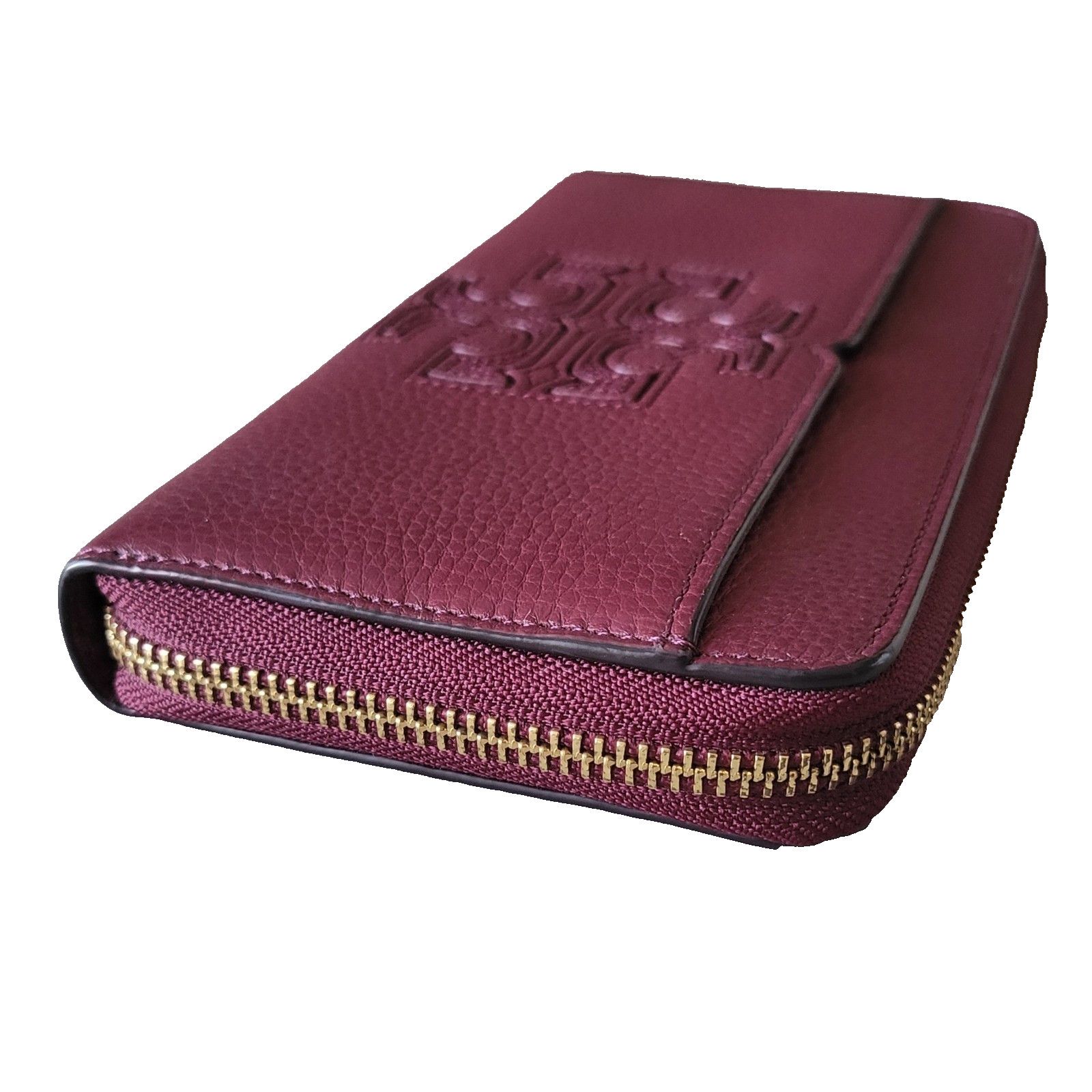 Tory Burch TORY BURCH Harper Zip Continental Leather Wristlet Wallet Size ONE SIZE - 2 Thumbnail